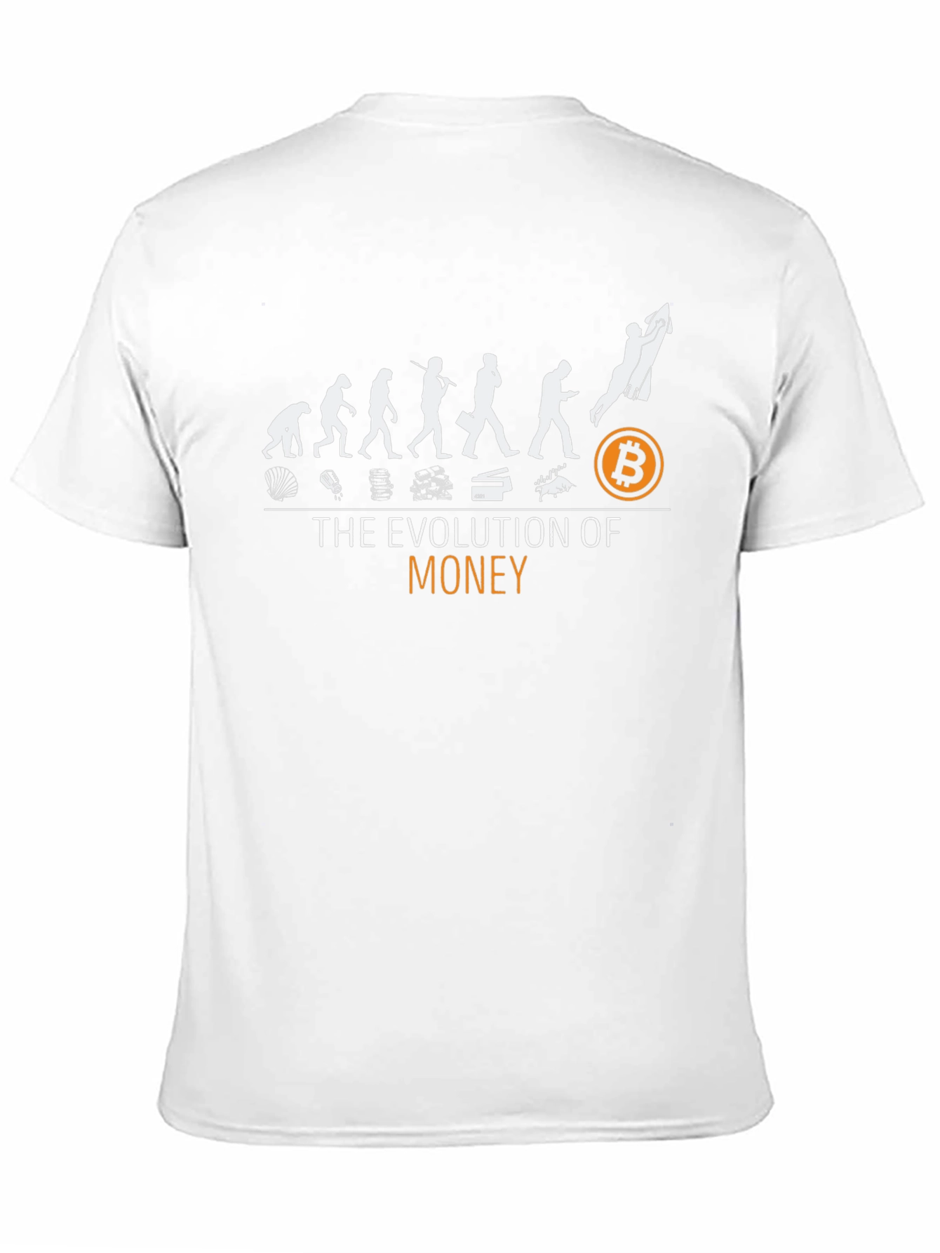 Evolution of Money Bitcoin T-Shirt