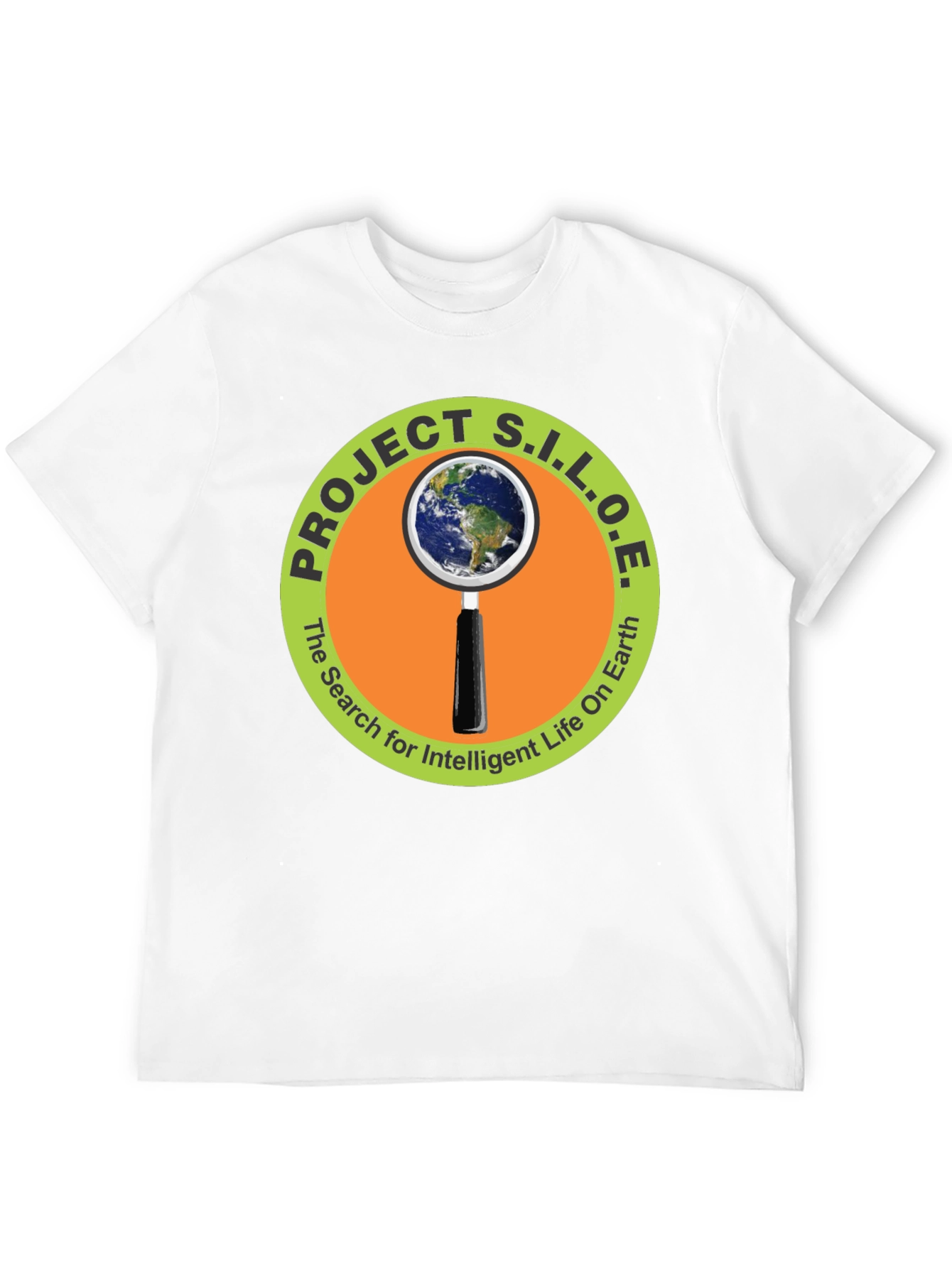 Project S.I.L.O.E. Black Graphic T-Shirt