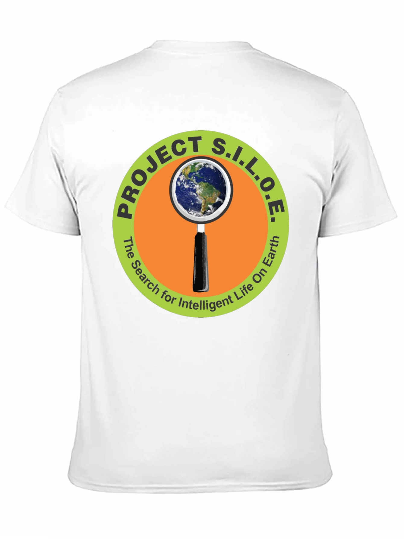 Project S.I.L.O.E. Black Graphic T-Shirt