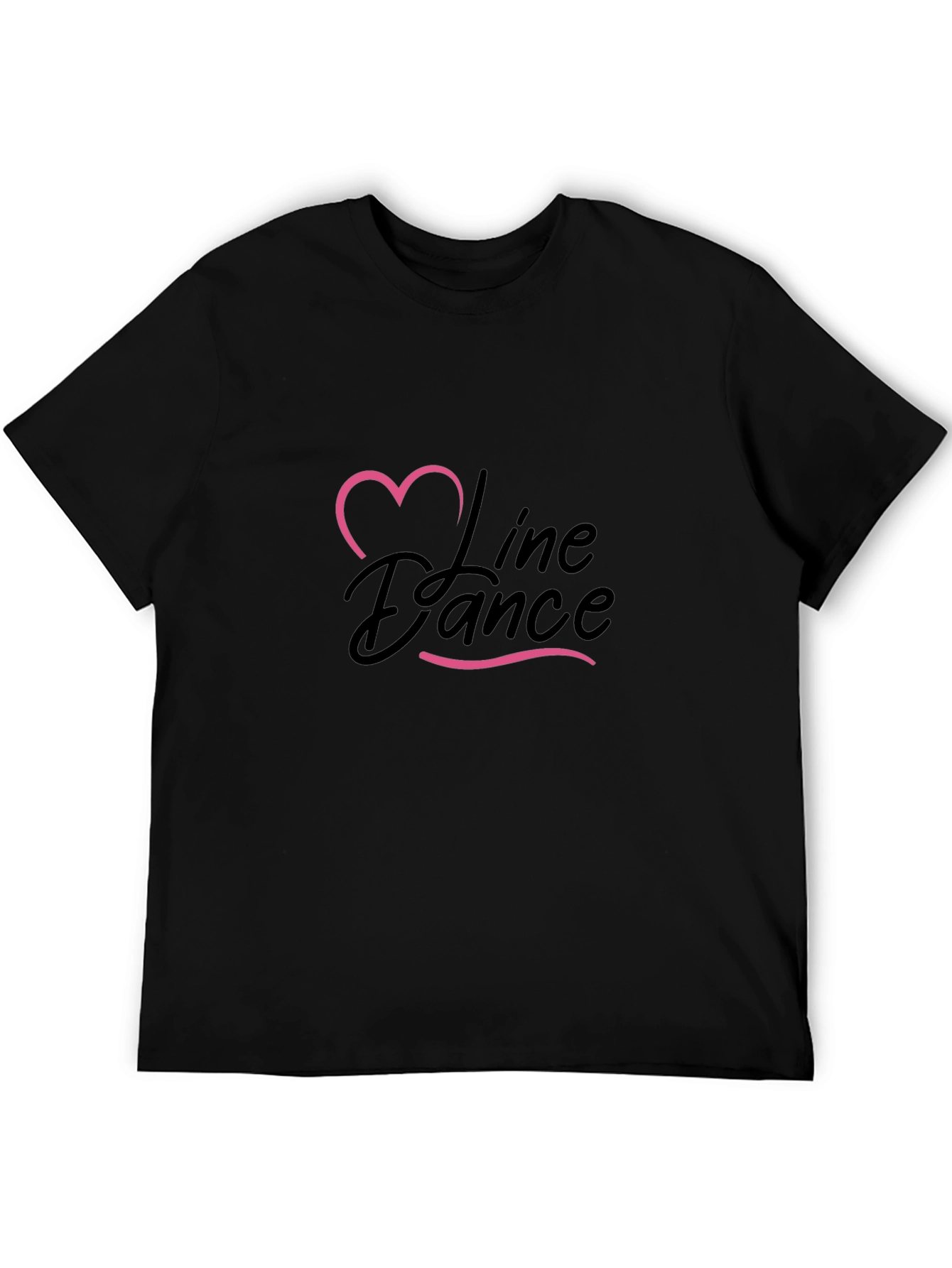 Line Dance Heart Graphic T-Shirt