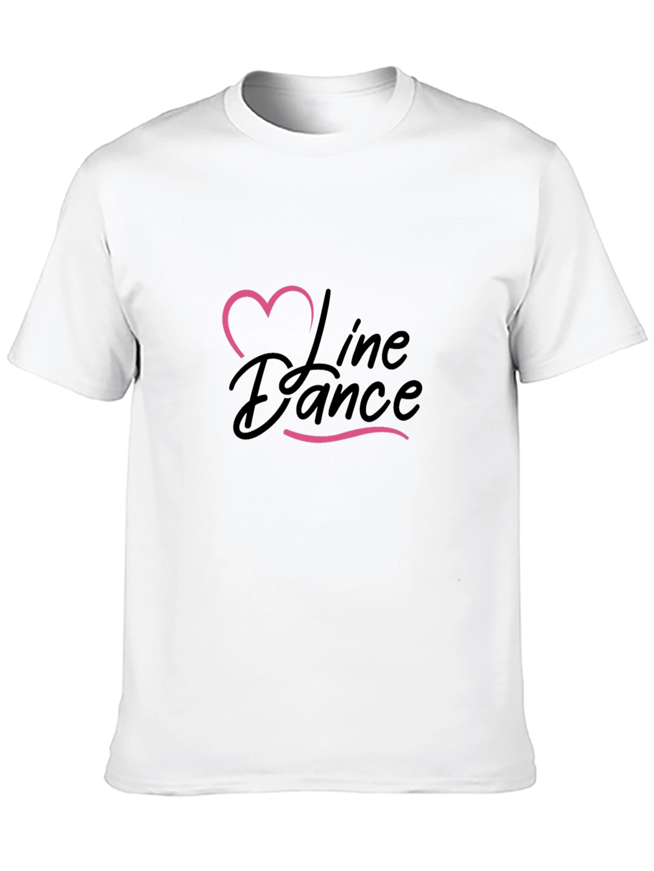 Line Dance Heart Graphic T-Shirt