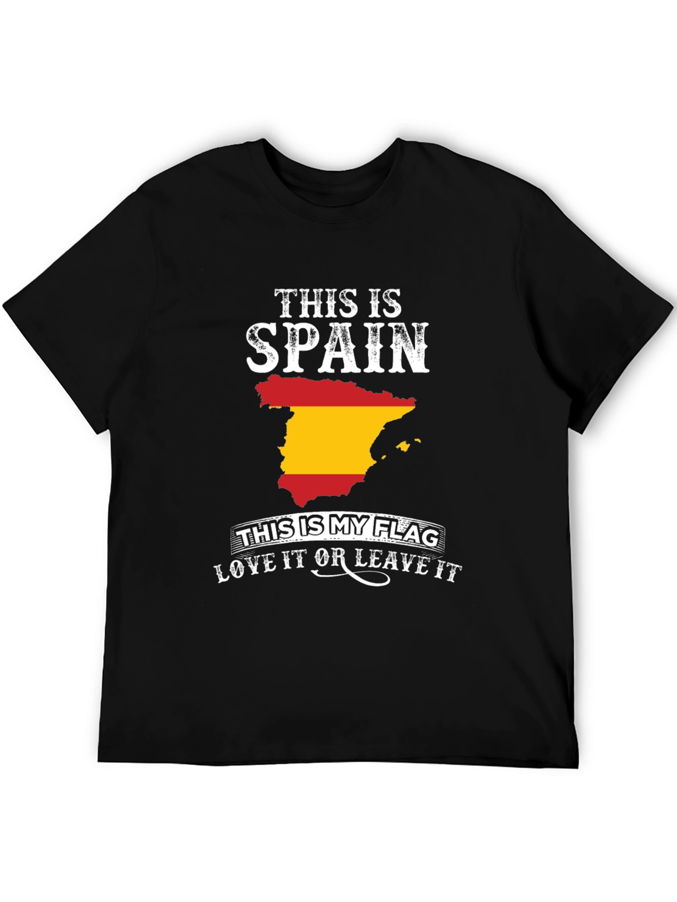 This is Spain Flag Graphic T-Shirt