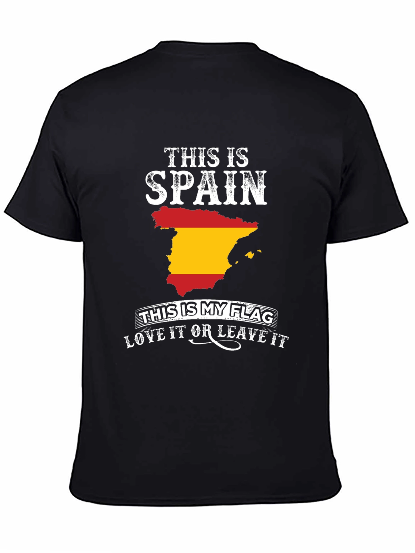 This is Spain Flag Graphic T-Shirt