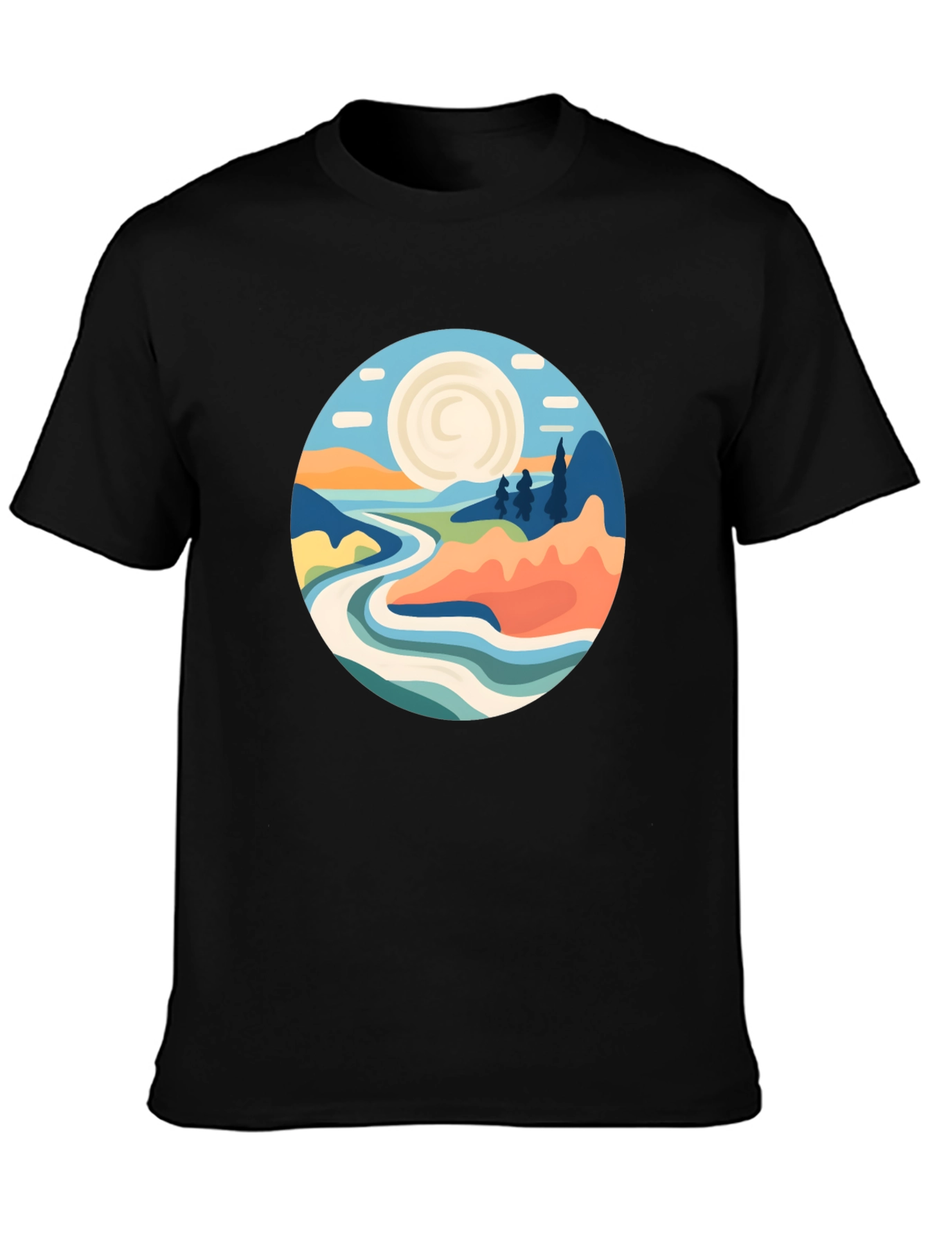 Nature Landscape Graphic T-Shirt