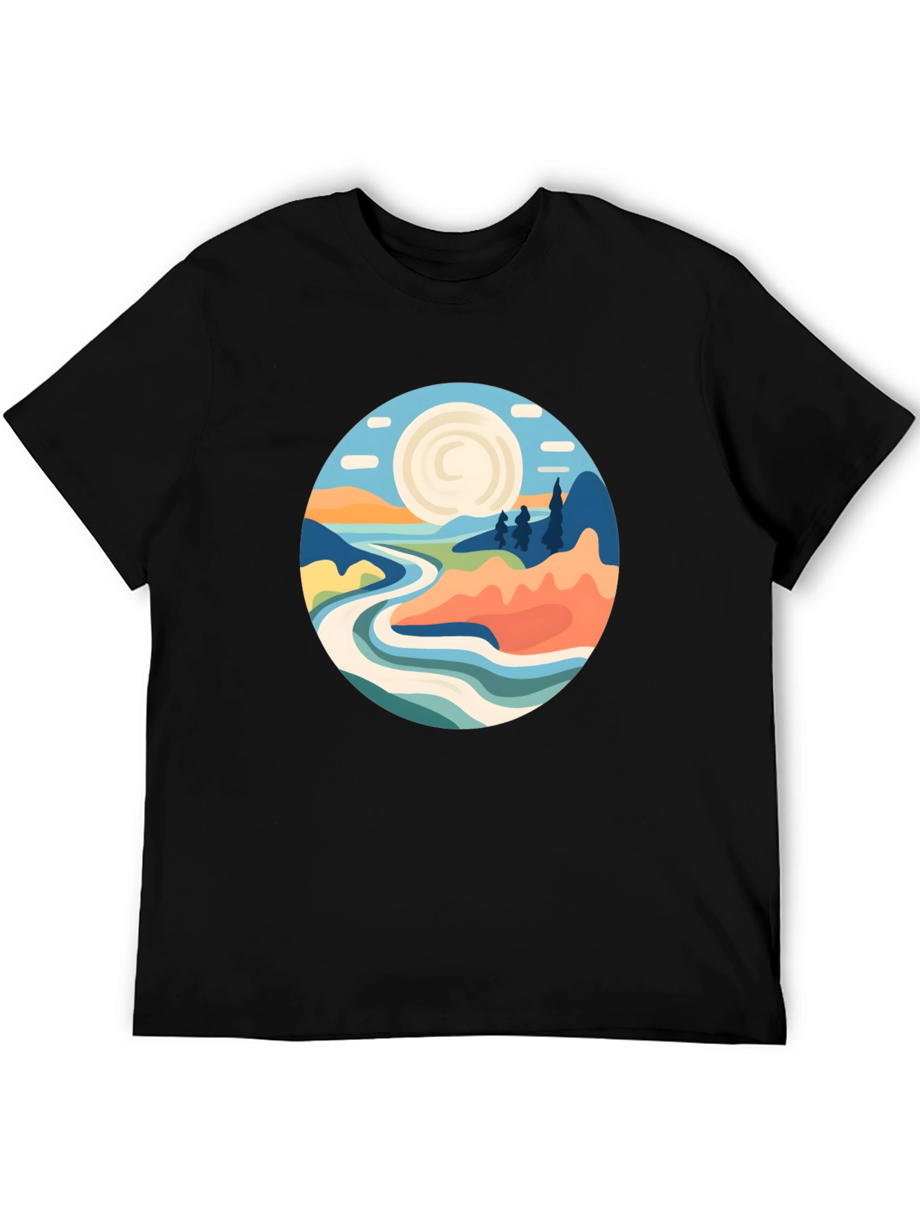 Nature Landscape Graphic T-Shirt
