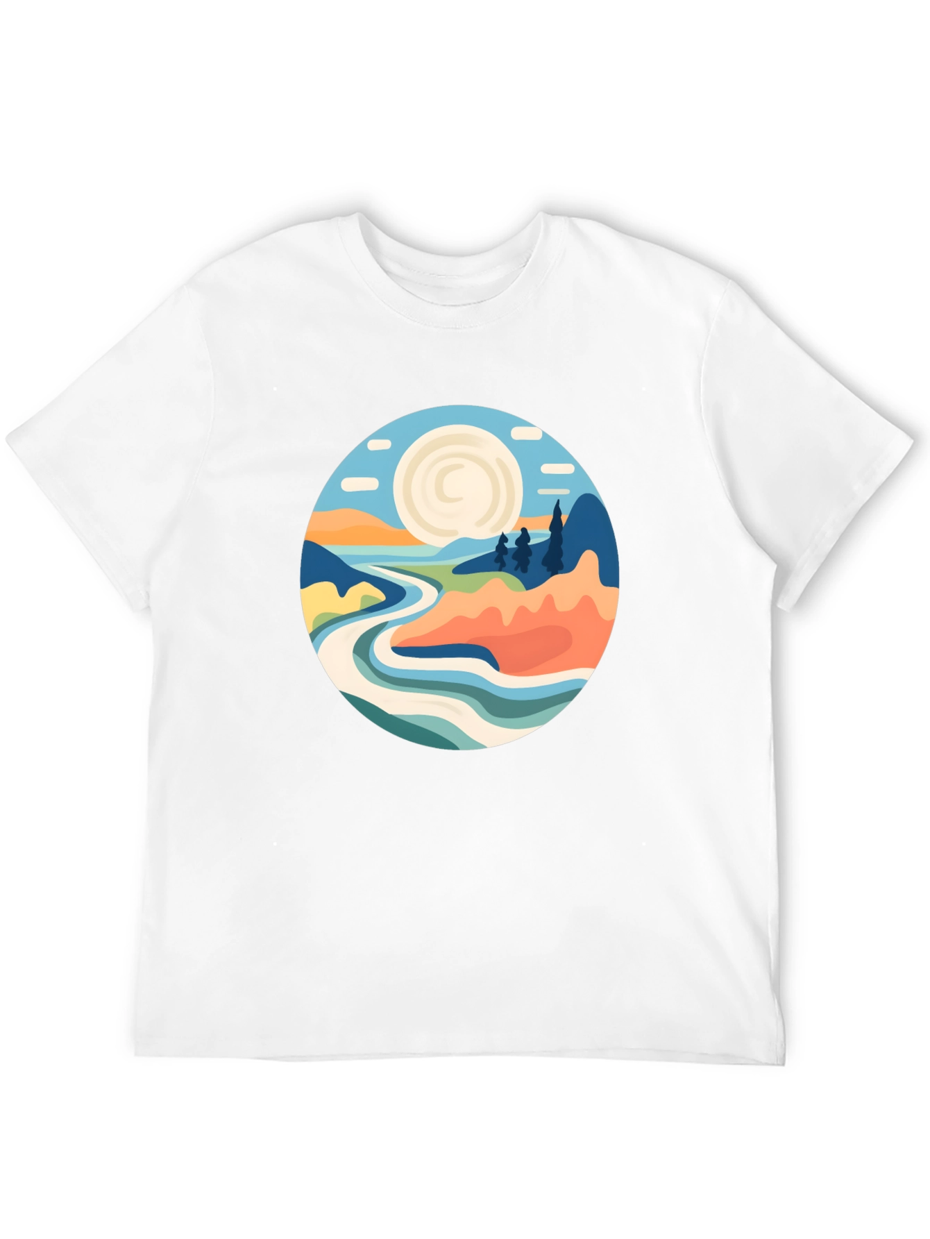 Nature Landscape Graphic T-Shirt