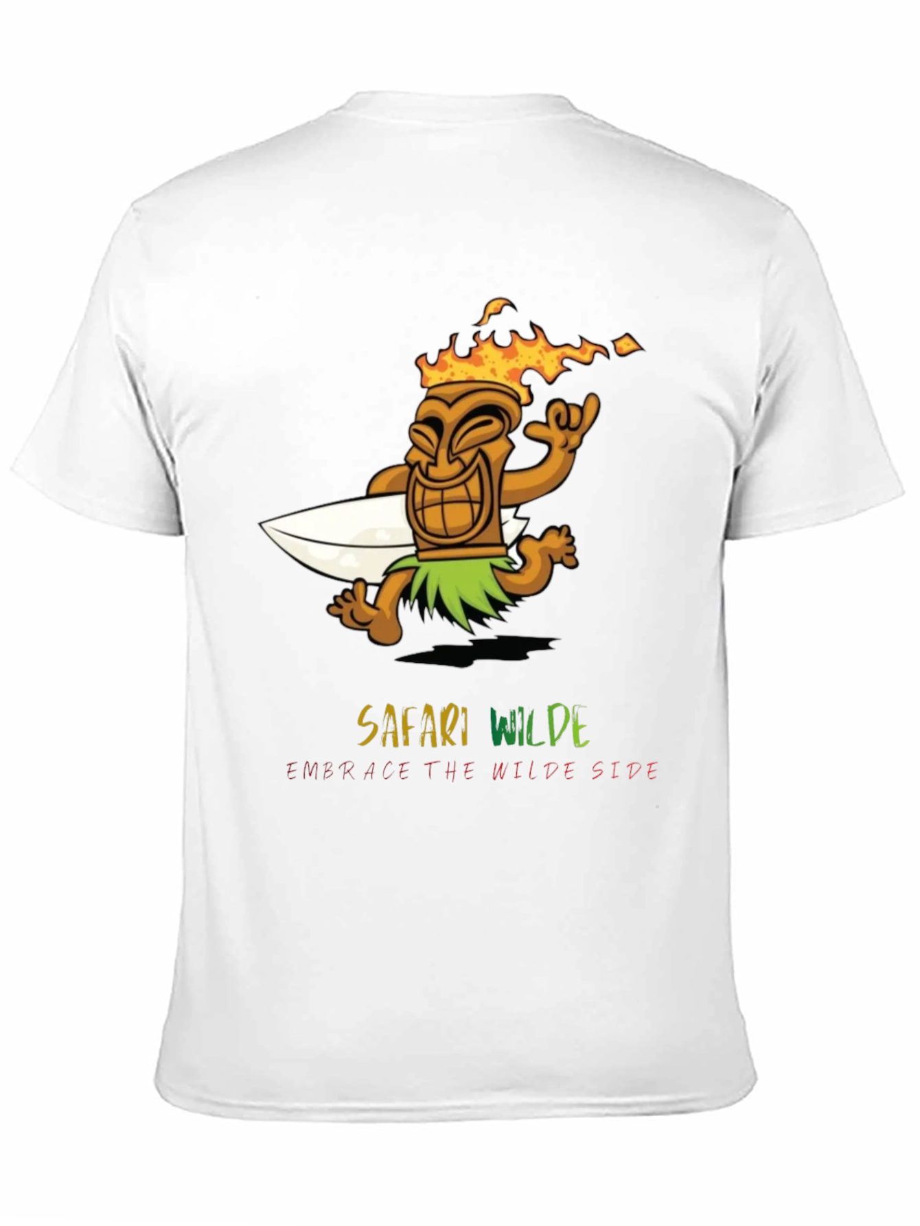Safari Wilde Black Graphic Tee
