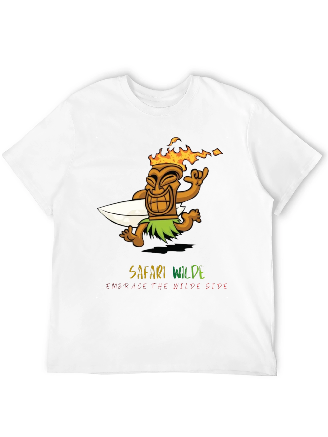 Safari Wilde Black Graphic Tee
