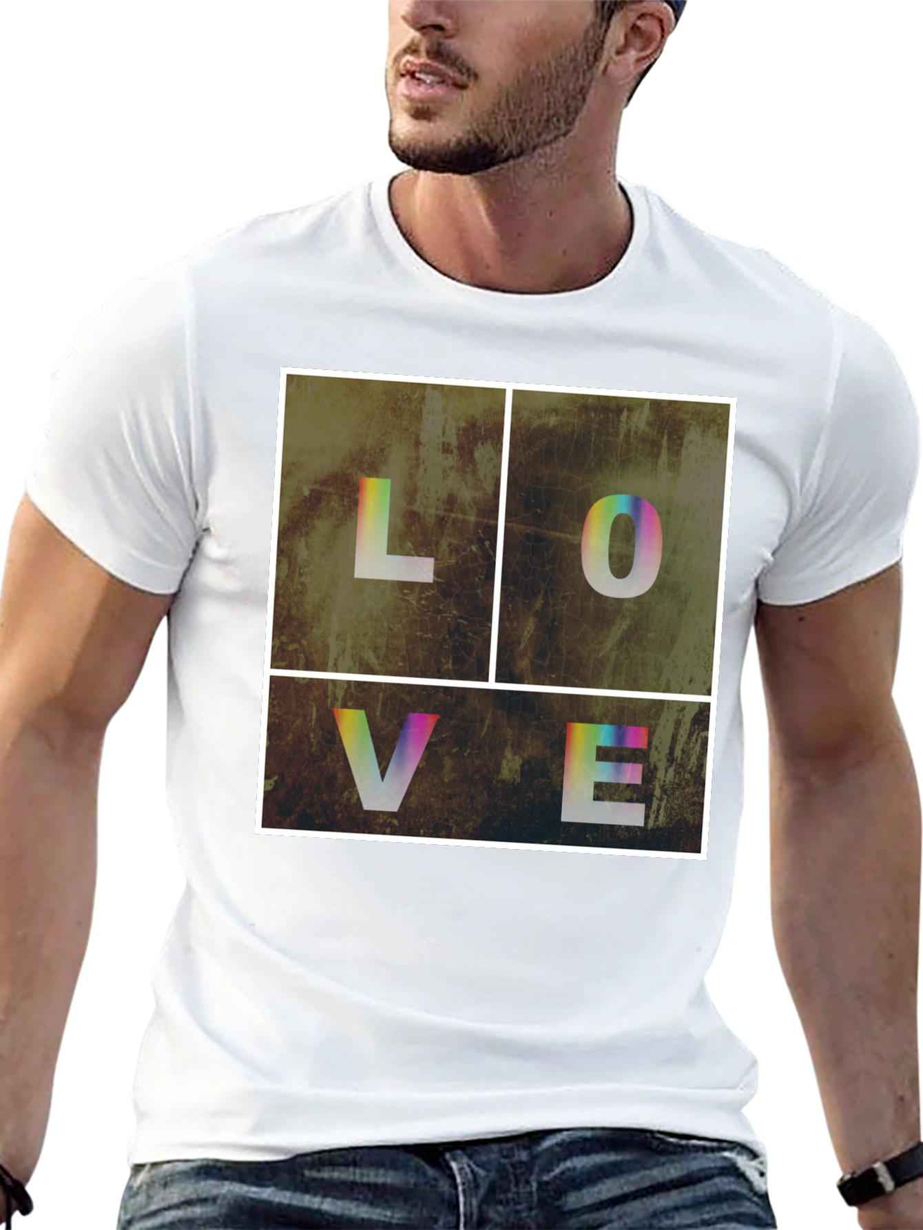 Love Graphic Tee - Unisex Crew Neck