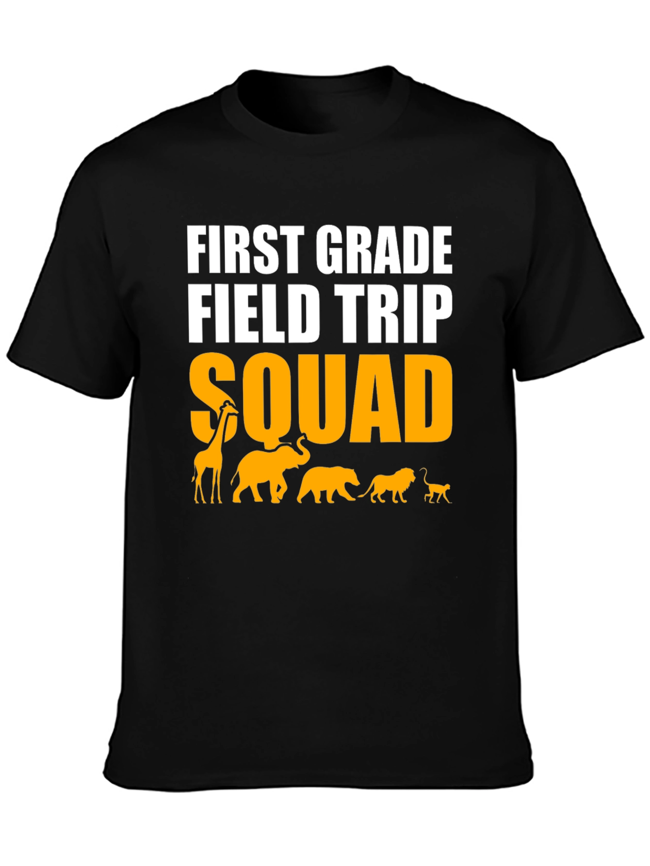 First Grade Field Trip Squad Graphic Tee