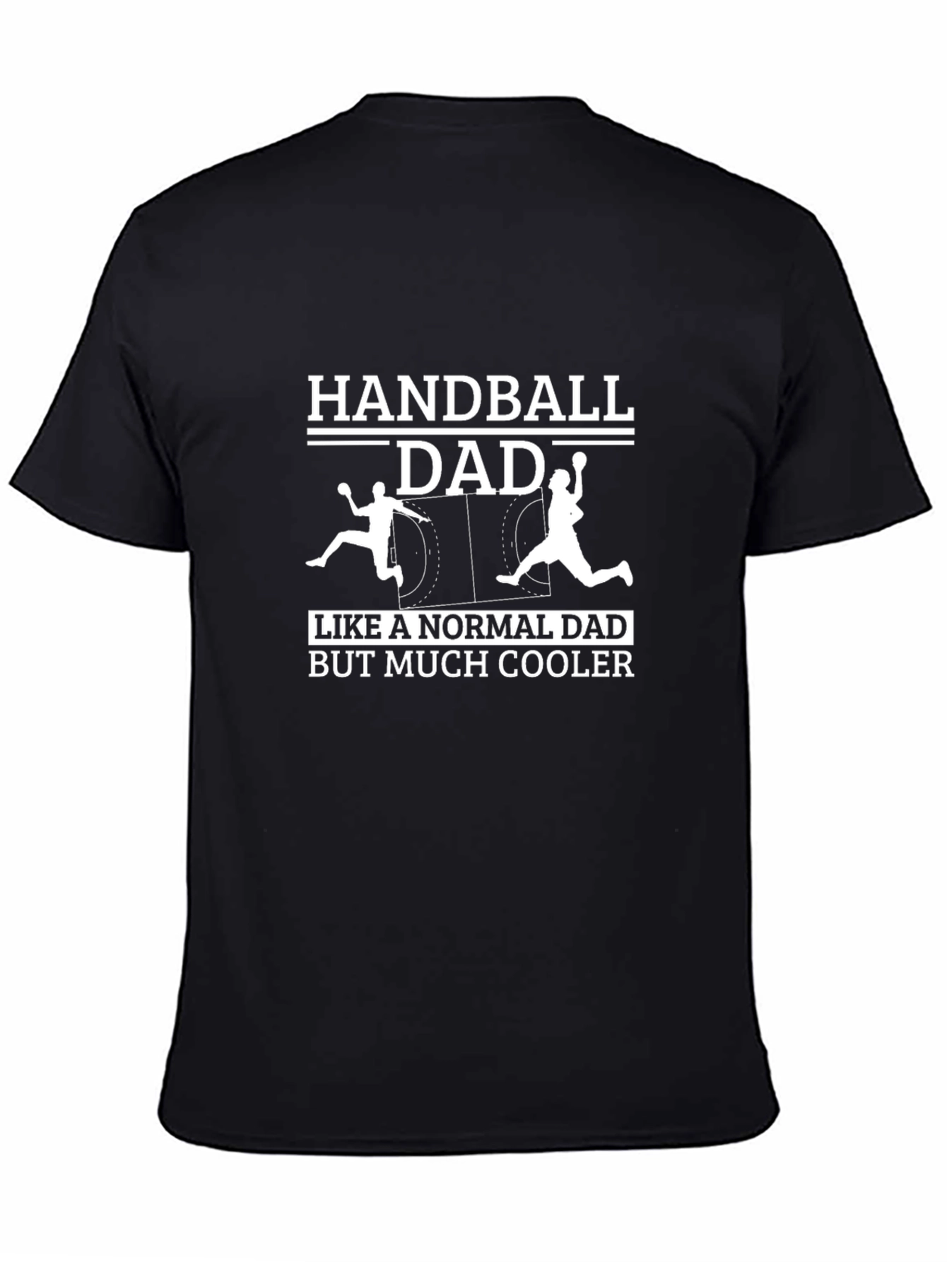 Handball Dad T-Shirt - Cool Dad Edition