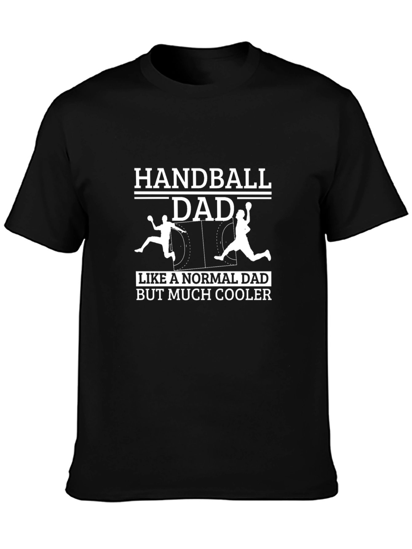 Handball Dad T-Shirt - Cool Dad Edition