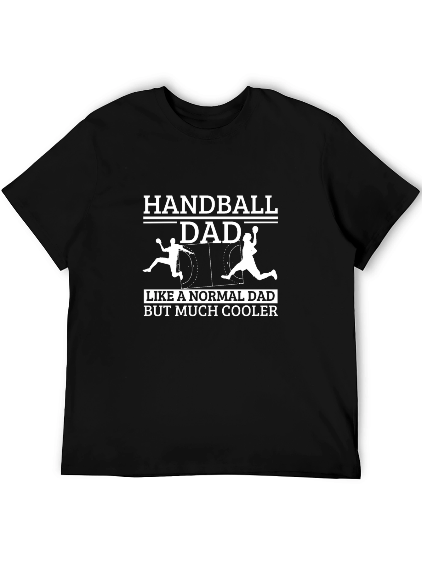 Handball Dad T-Shirt - Cool Dad Edition
