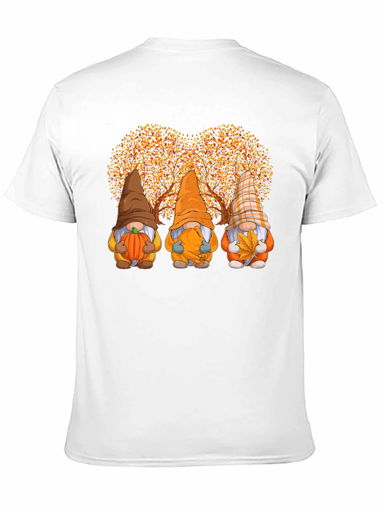 Fall Gnomes T-Shirt - Autumn Harvest Graphic Tee