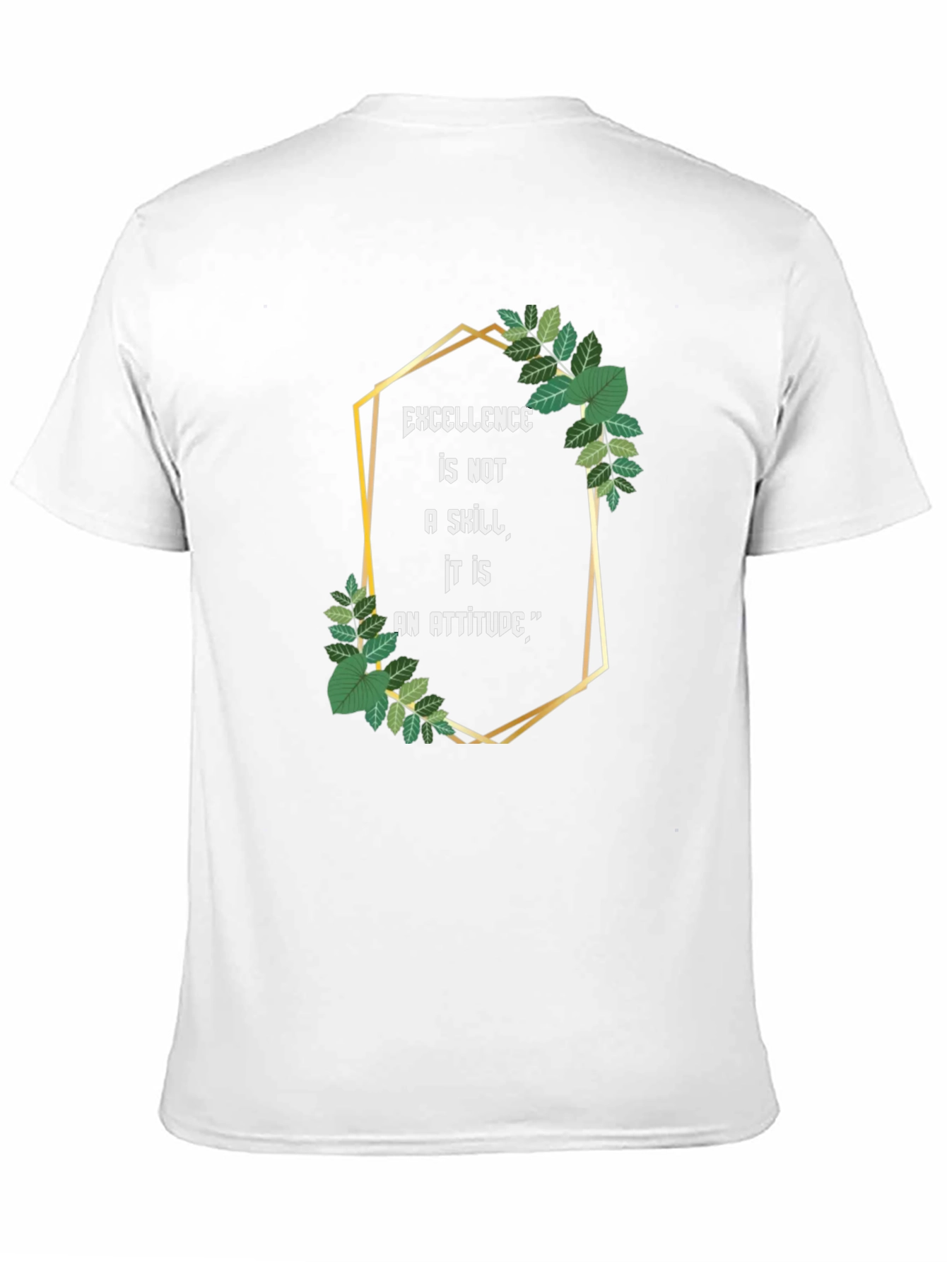 Excellence Attitude Black T-Shirt