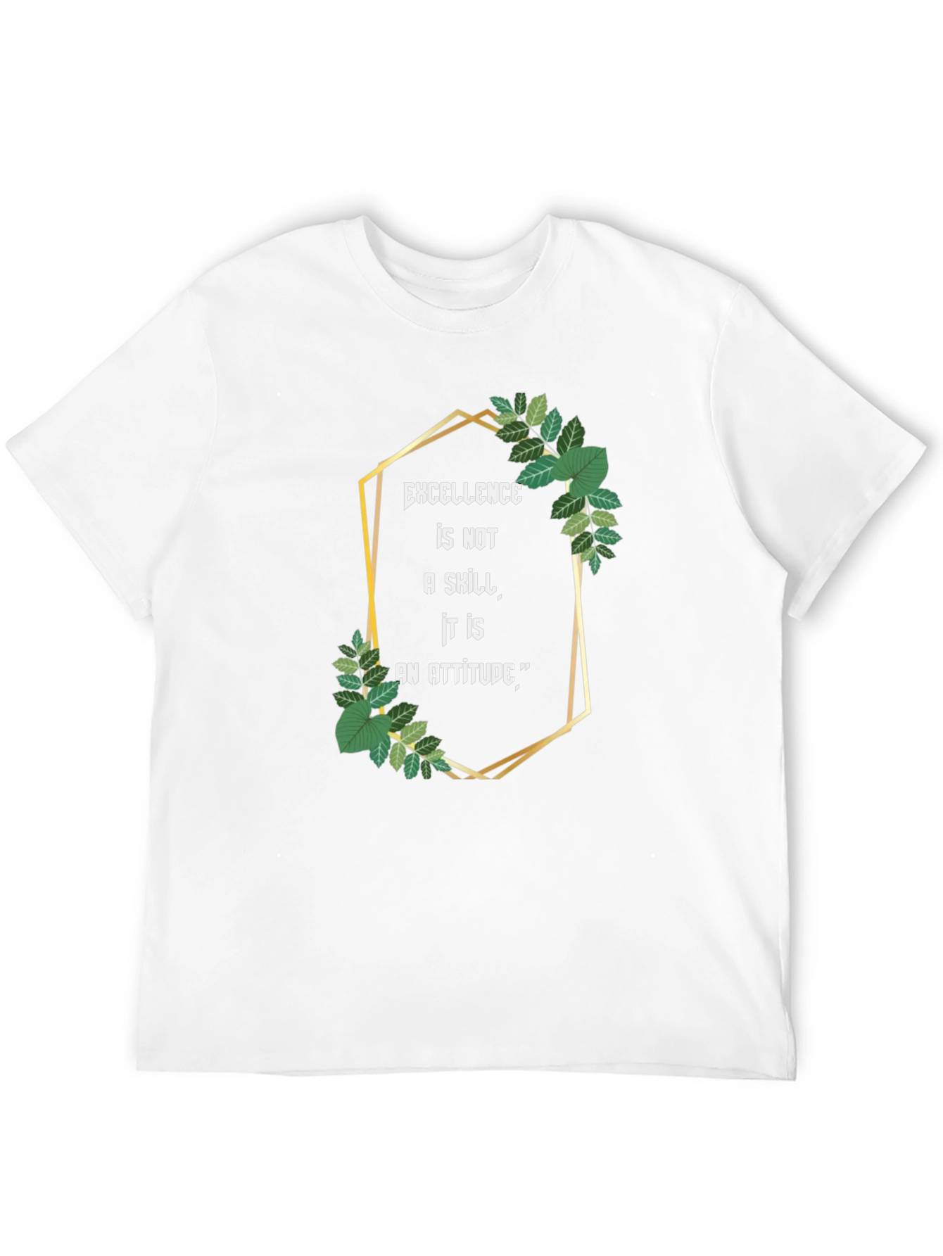 Excellence Attitude Black T-Shirt