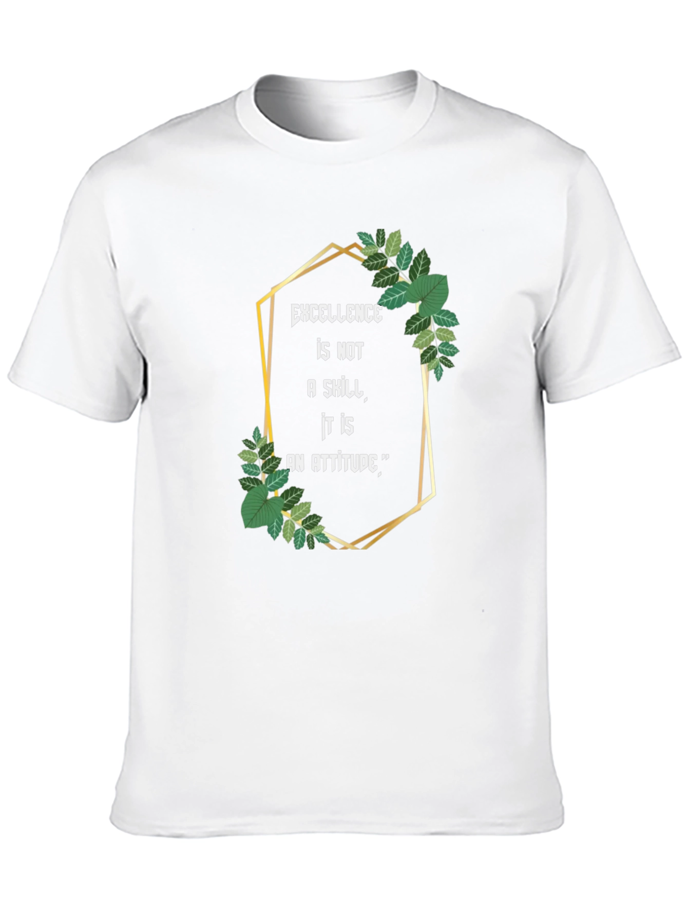 Excellence Attitude Black T-Shirt