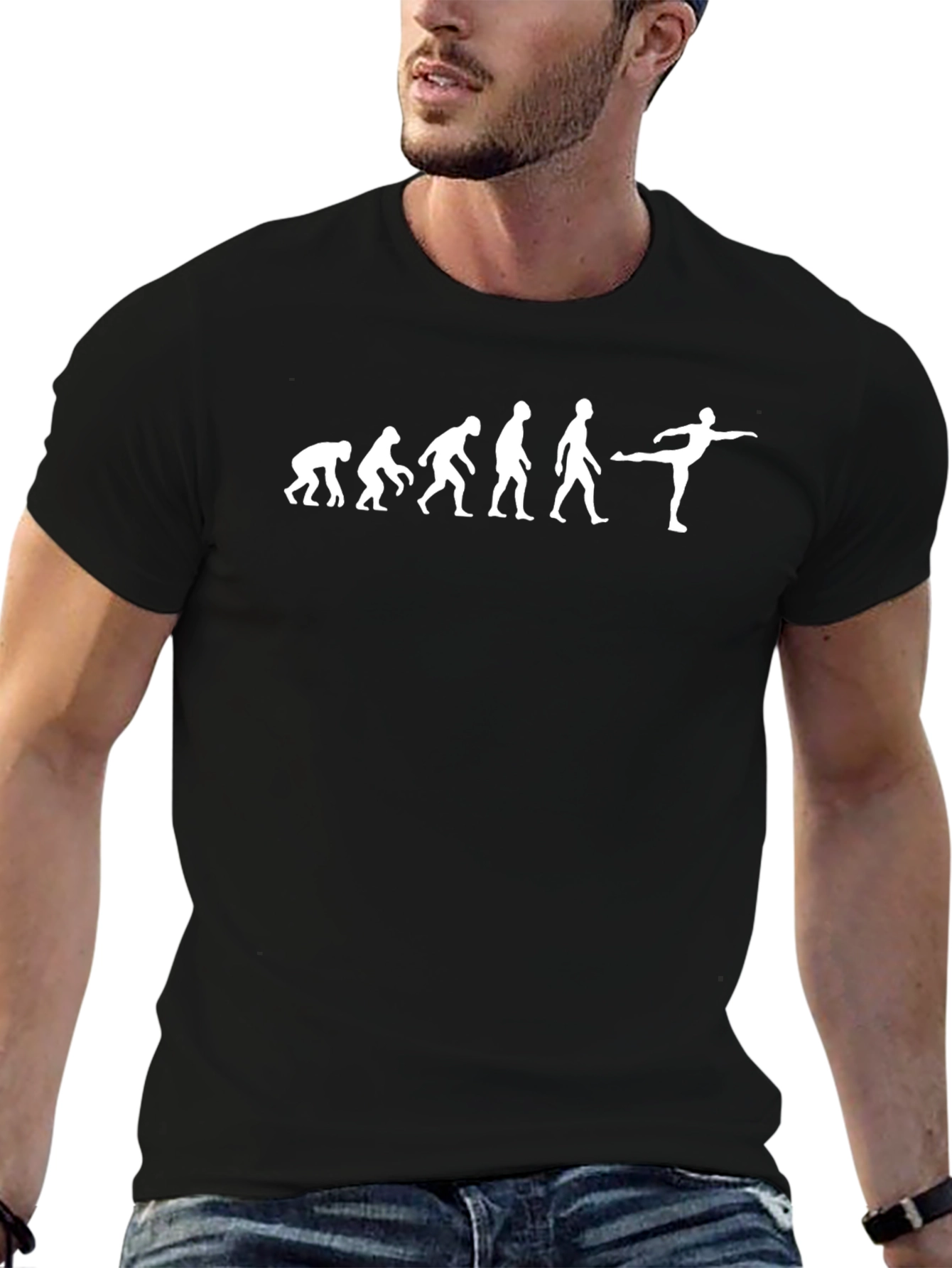 Evolution of Ballet Black T-Shirt