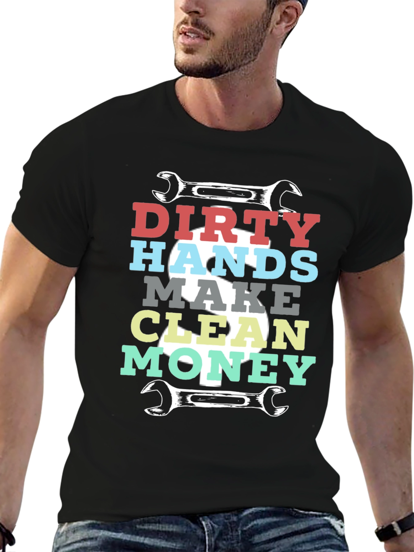 Dirty Hands Clean Money Mechanic T-Shirt