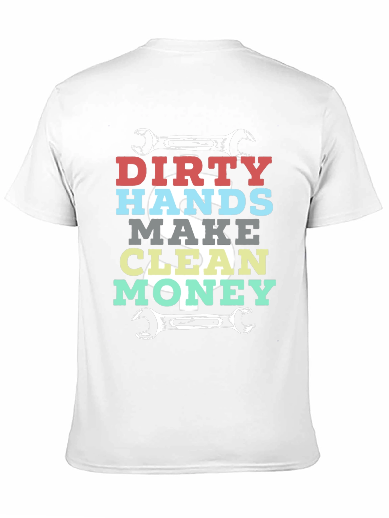 Dirty Hands Clean Money Mechanic T-Shirt