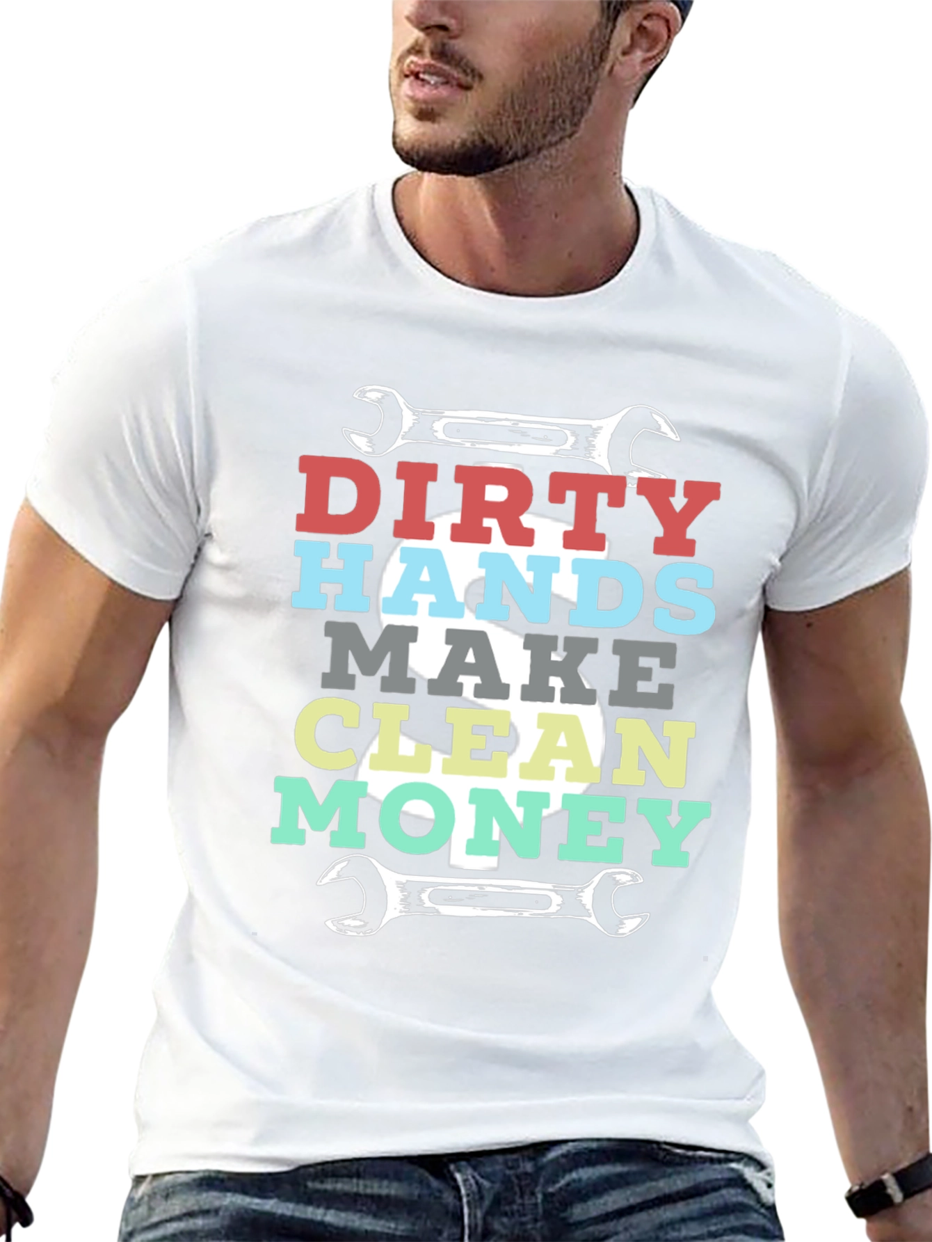 Dirty Hands Clean Money Mechanic T-Shirt