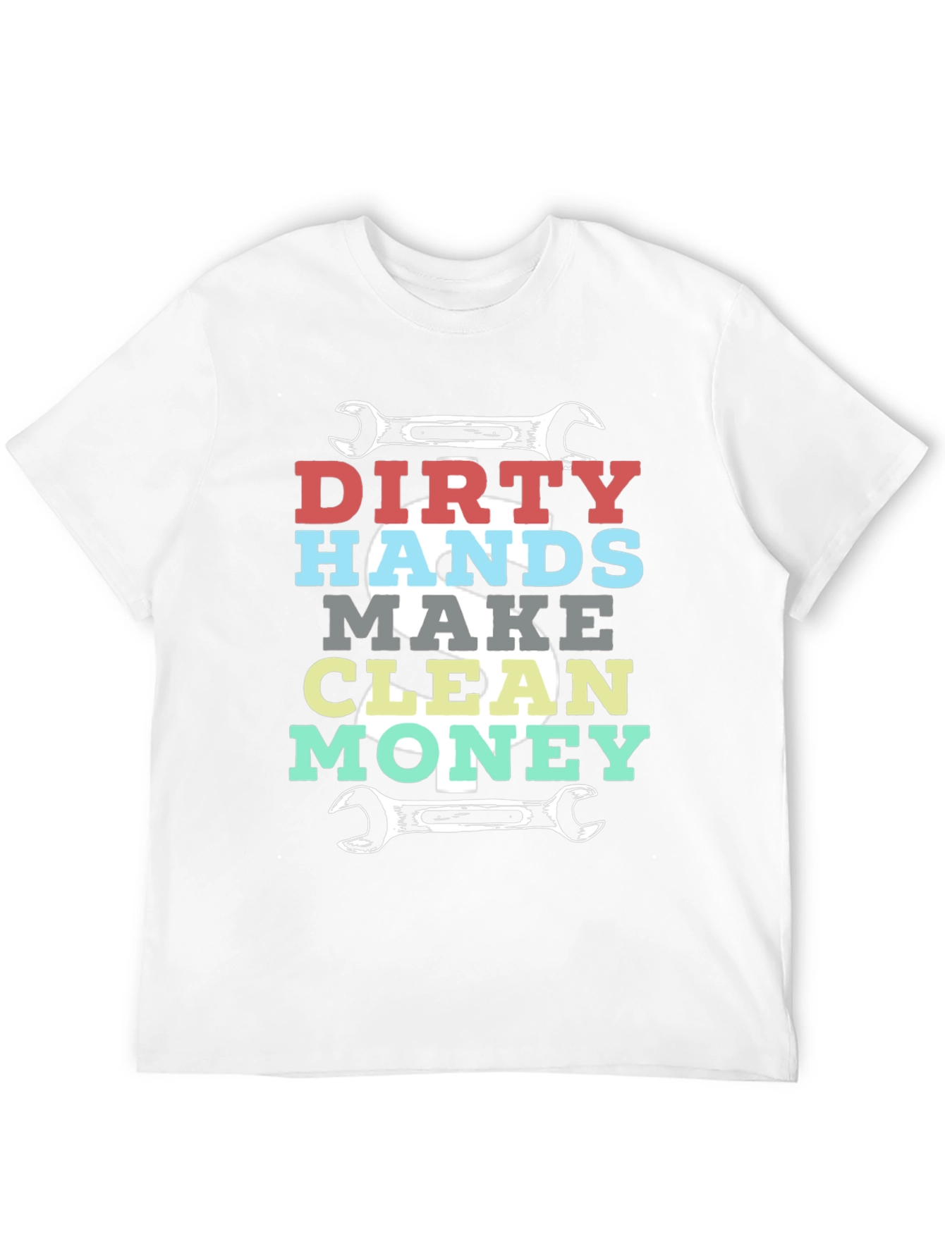 Dirty Hands Clean Money Mechanic T-Shirt
