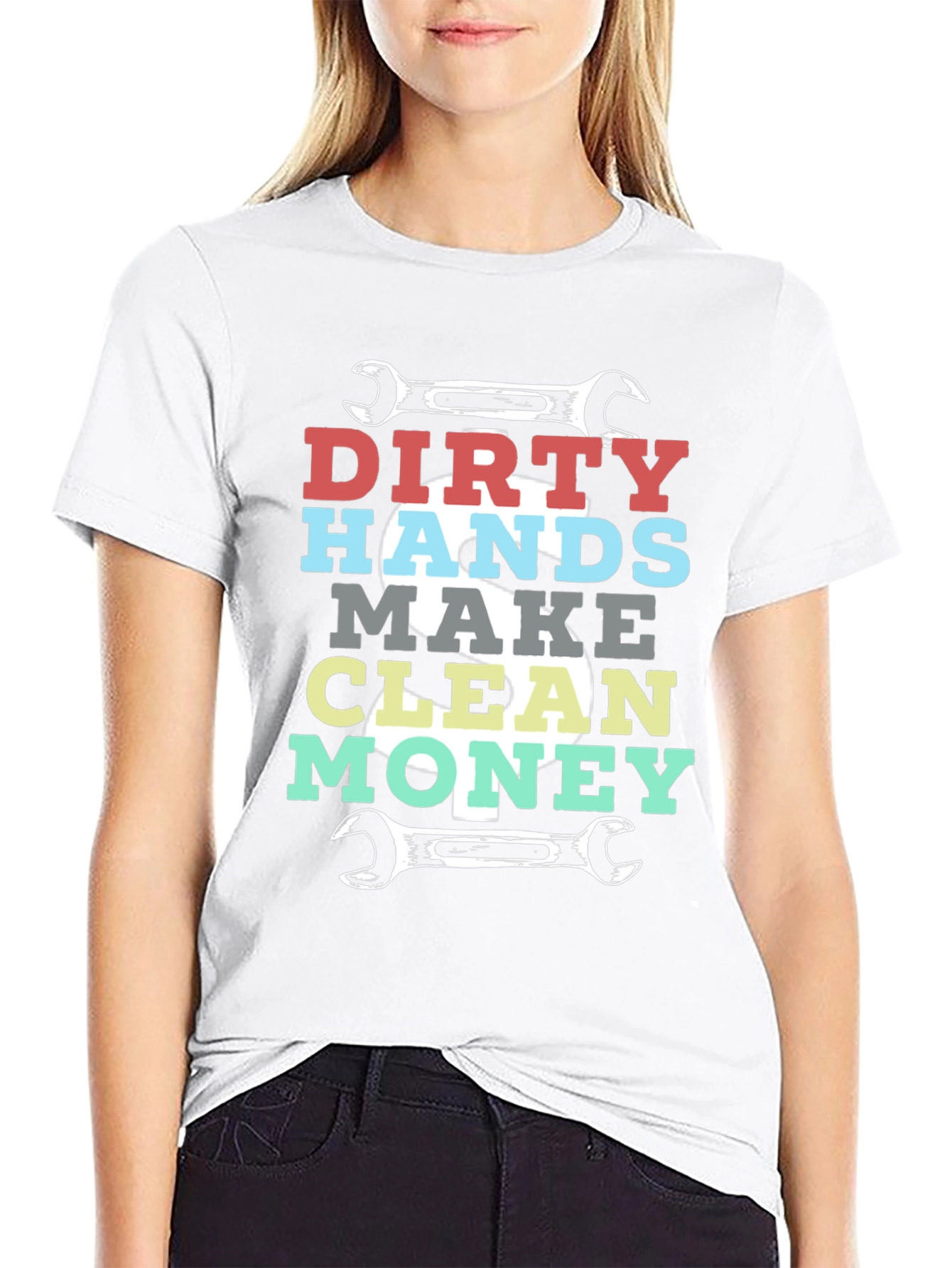 Dirty Hands Clean Money Mechanic T-Shirt