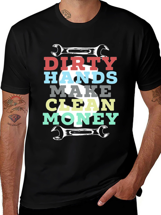 Dirty Hands Clean Money Mechanic T-Shirt