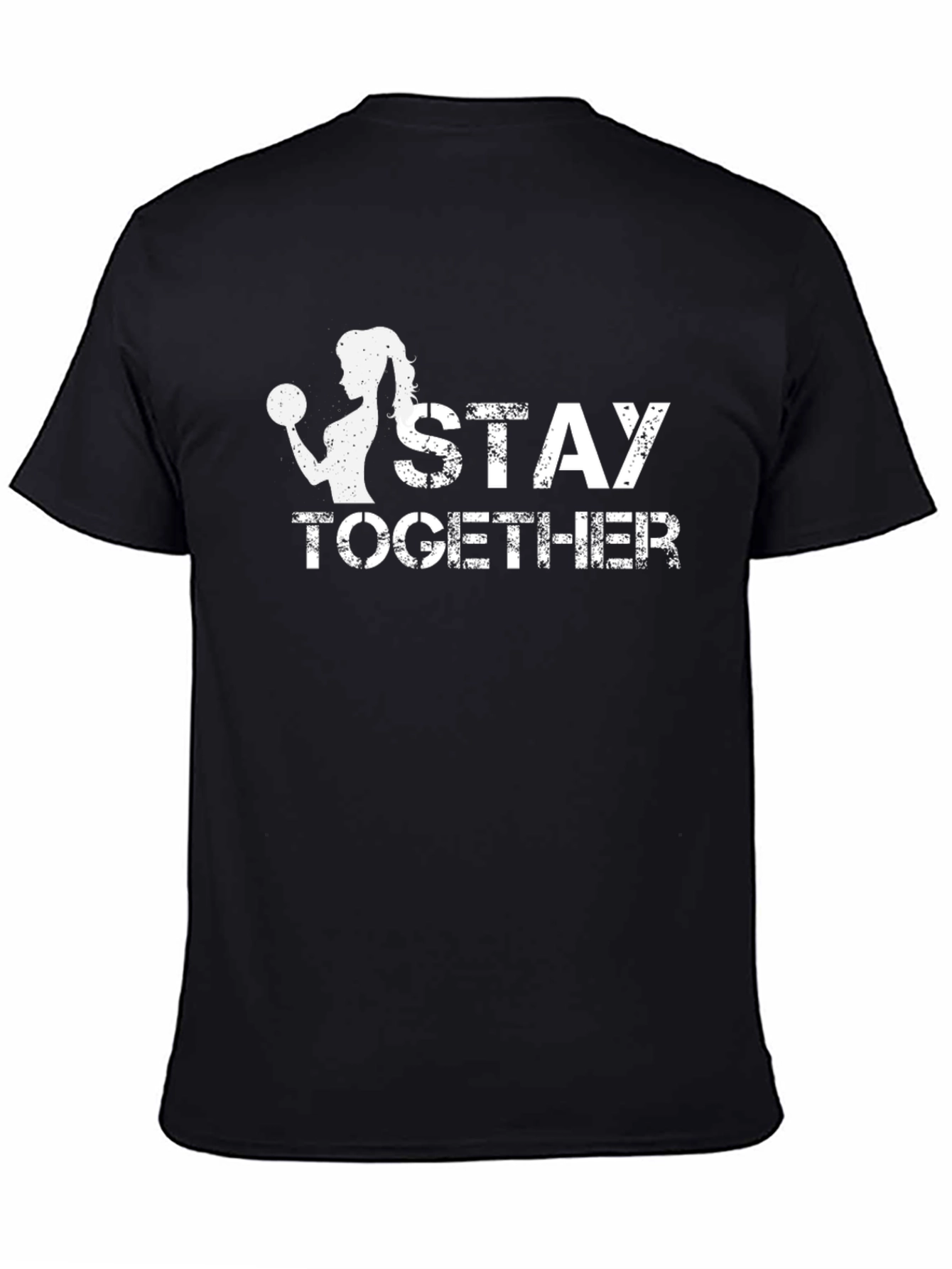 Stay Together Fitness T-Shirt - Black