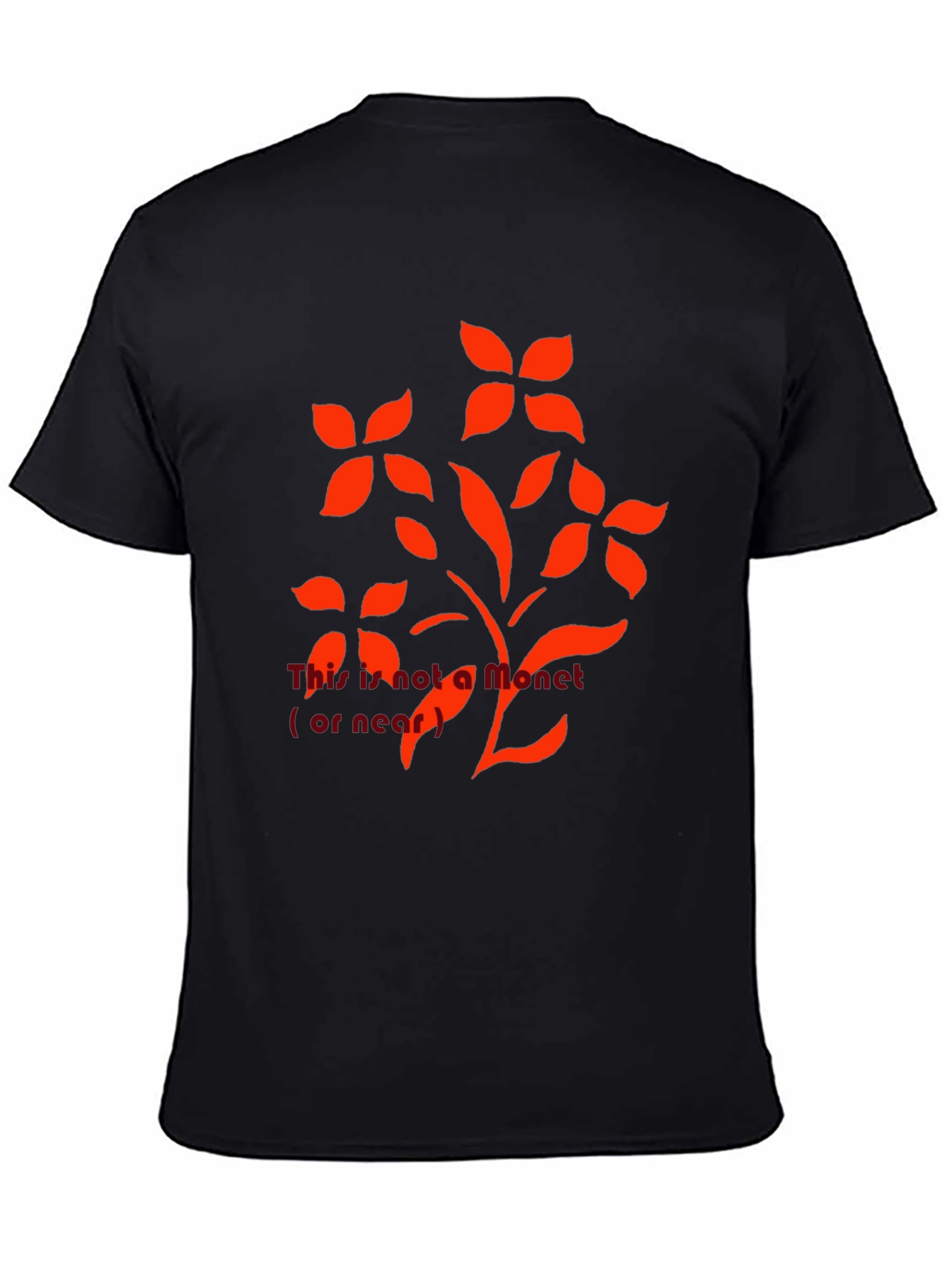 Floral Graphic Print Crew Neck T-Shirt