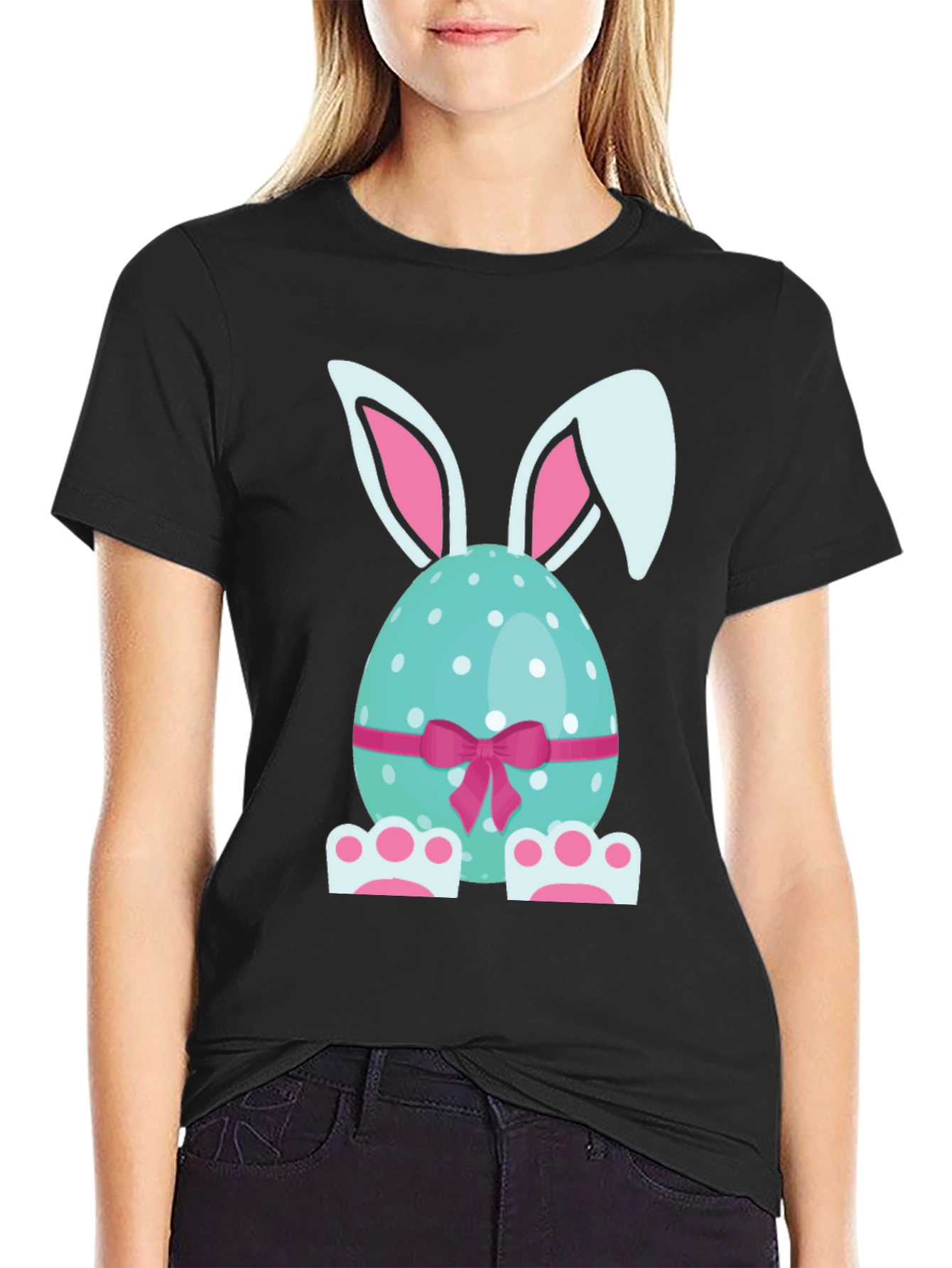Easter Bunny Egg T-Shirt - Fun Holiday Apparel