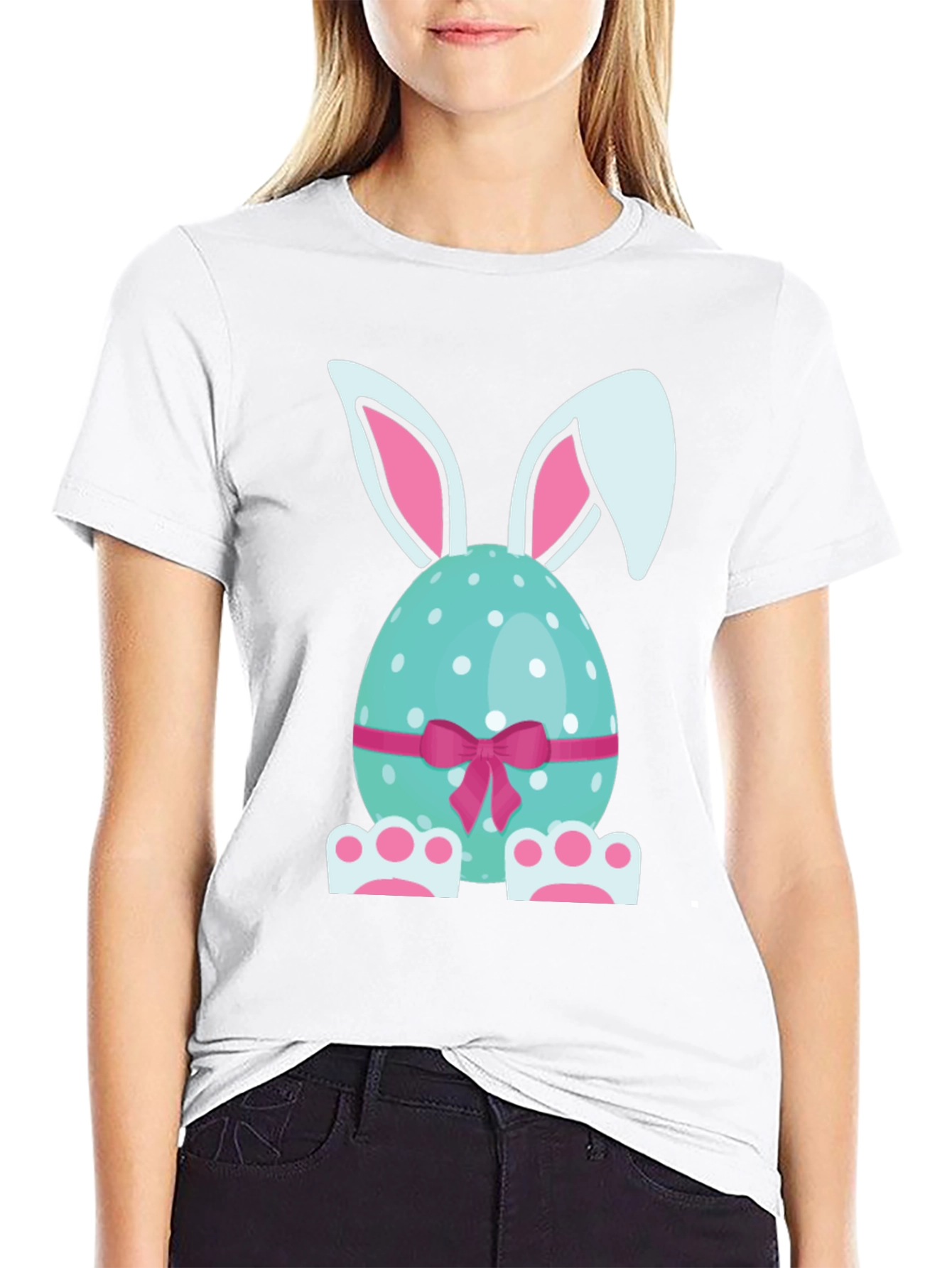 Easter Bunny Egg T-Shirt - Fun Holiday Apparel
