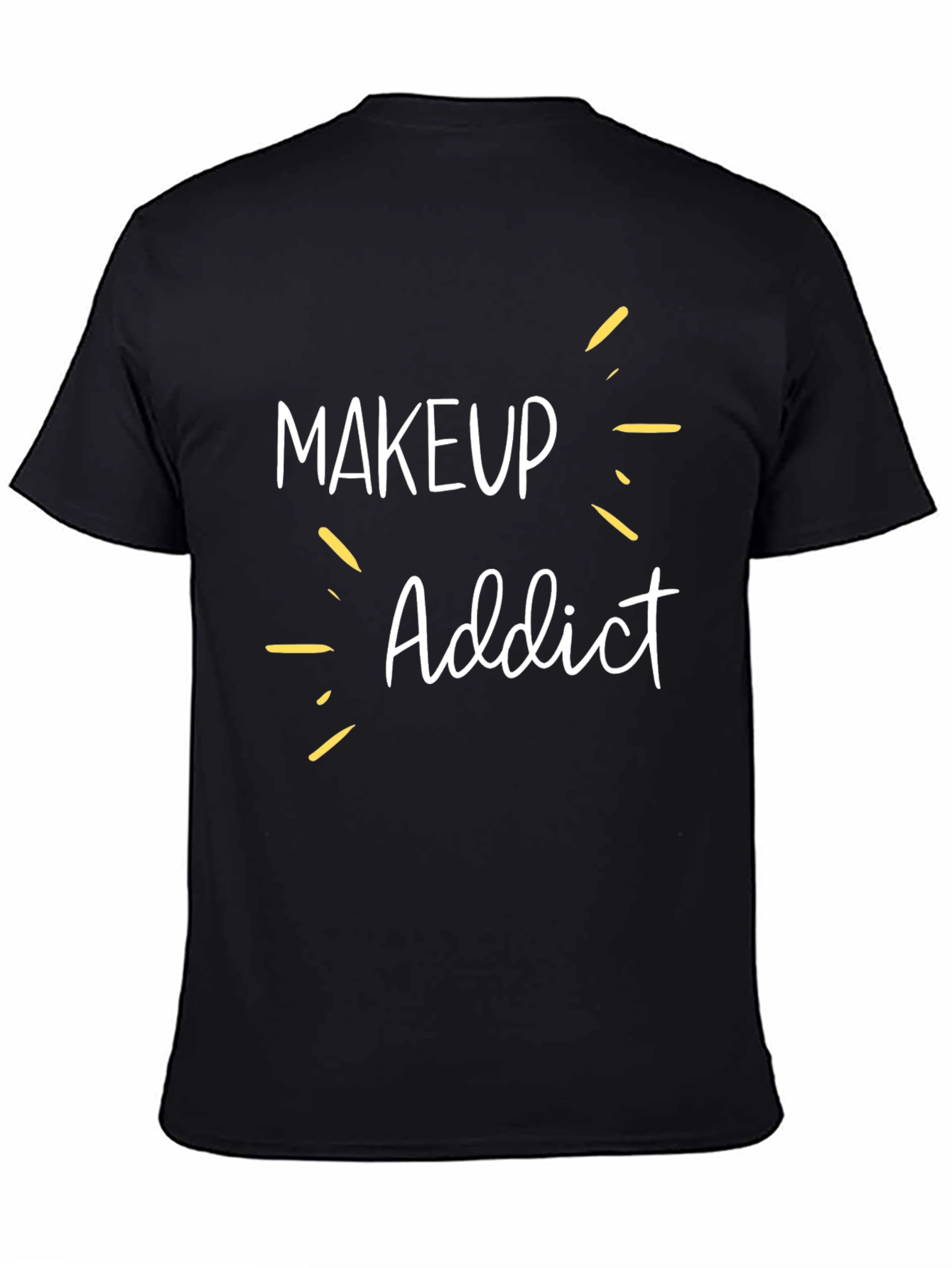 Makeup Addict Graphic Tee - Black T-Shirt
