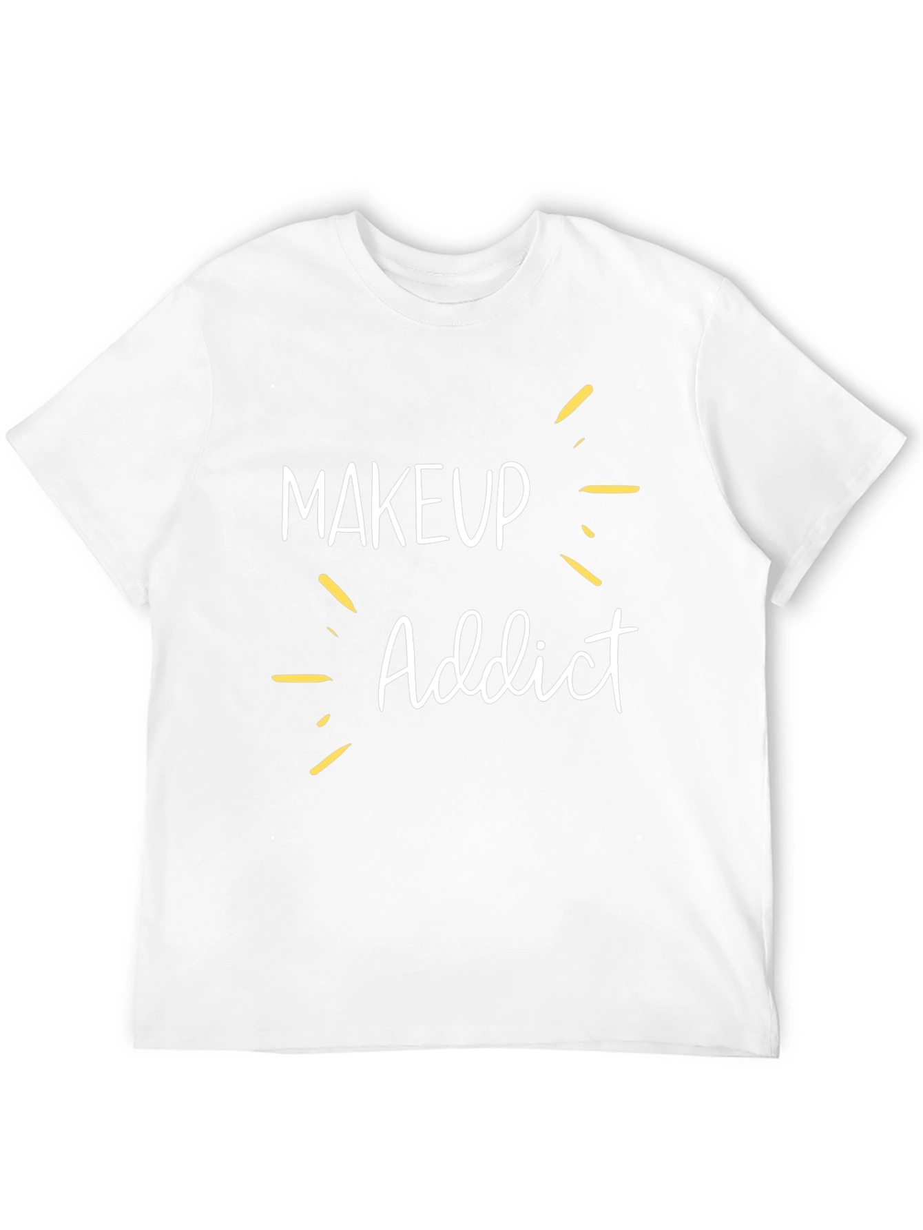 Makeup Addict Graphic Tee - Black T-Shirt