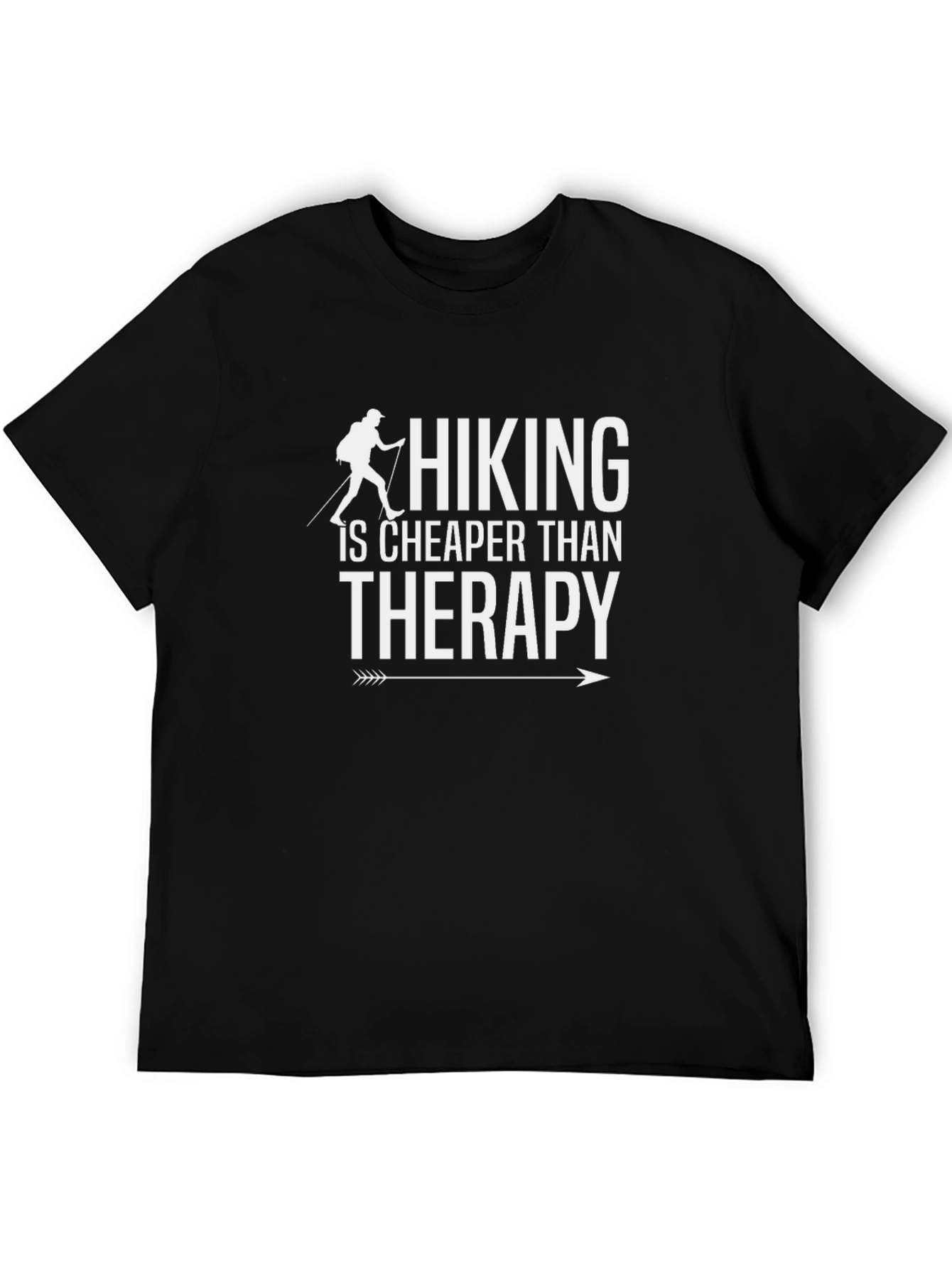 Hiking is Cheaper Than Therapy T-Shirt
