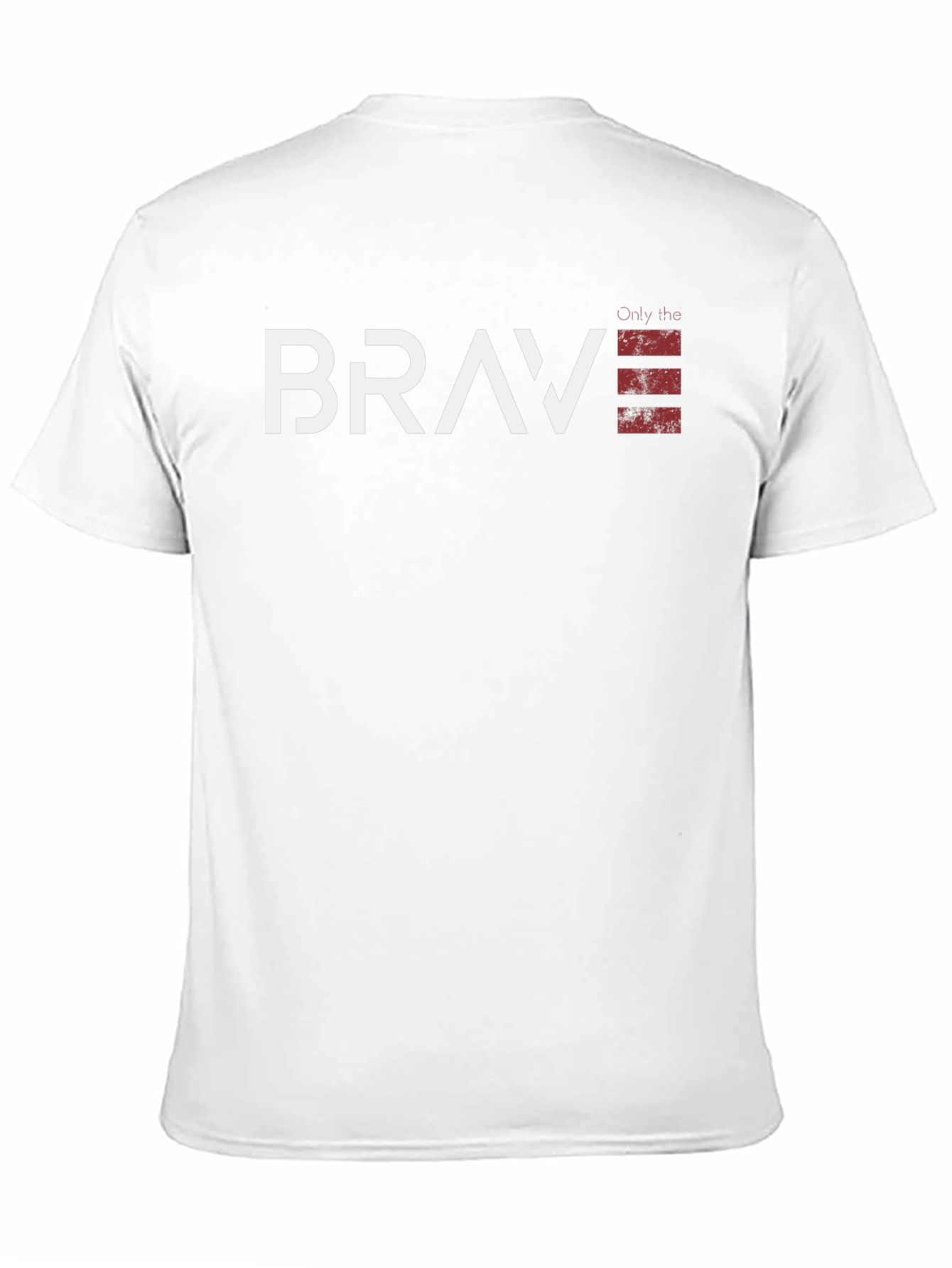 Brave Graphic Tee - Black Cotton Blend