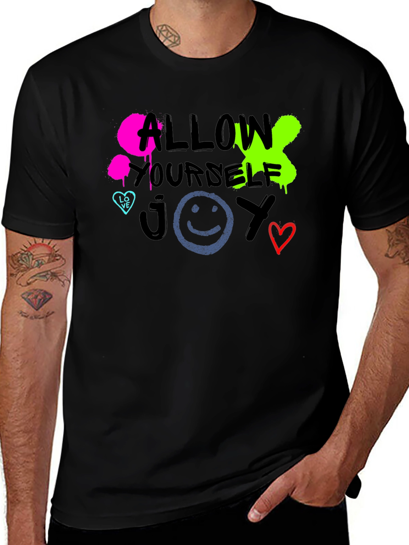 Allow Yourself Joy Graphic T-Shirt