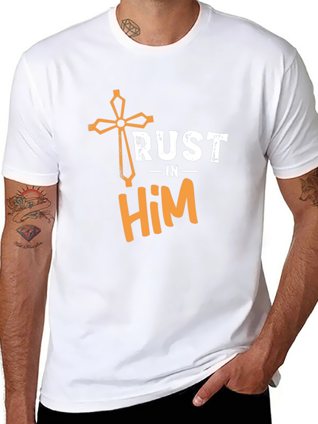 Trust in Him Christian T-Shirt