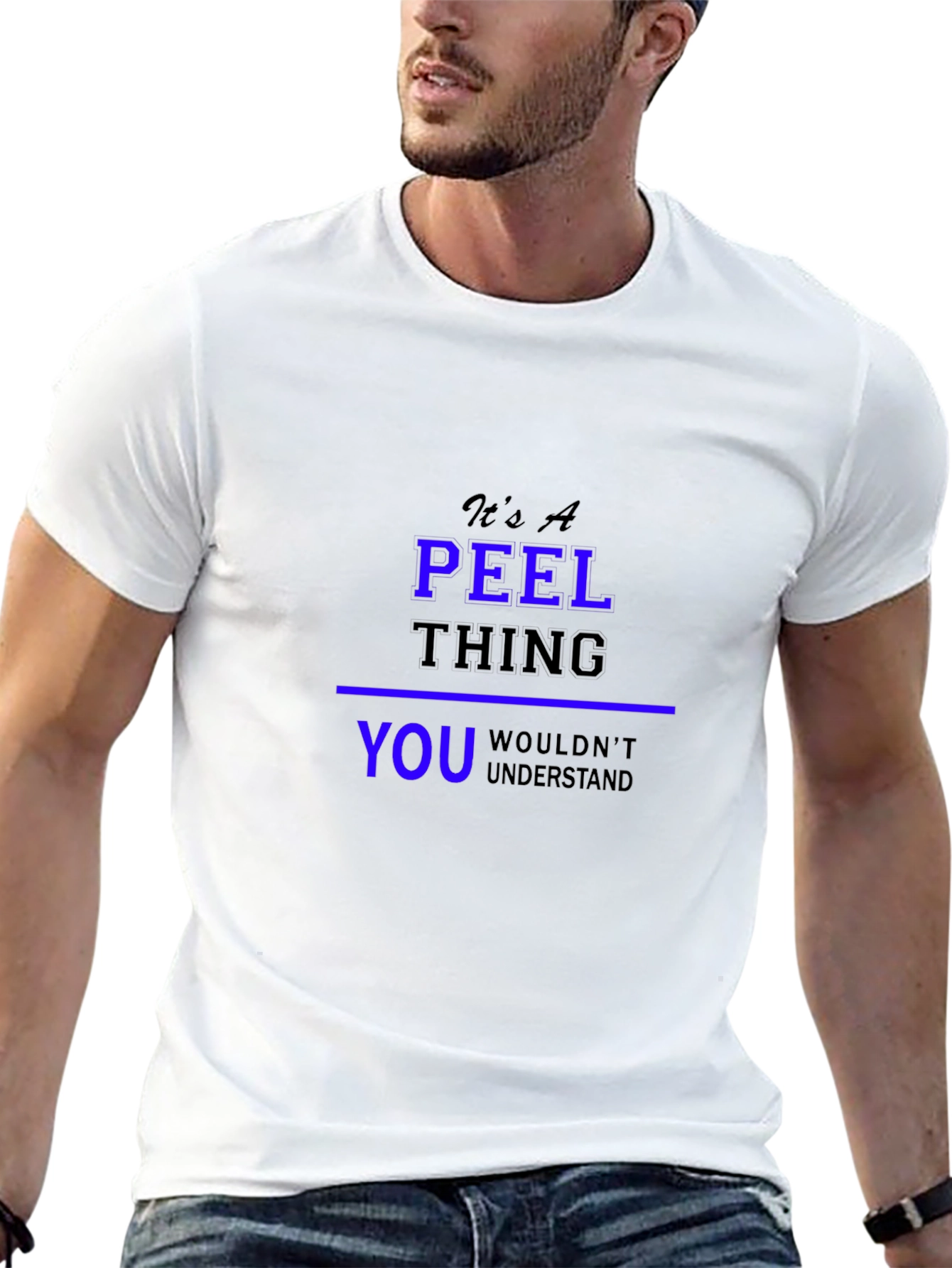 Its A Peel Thing Black T-Shirt