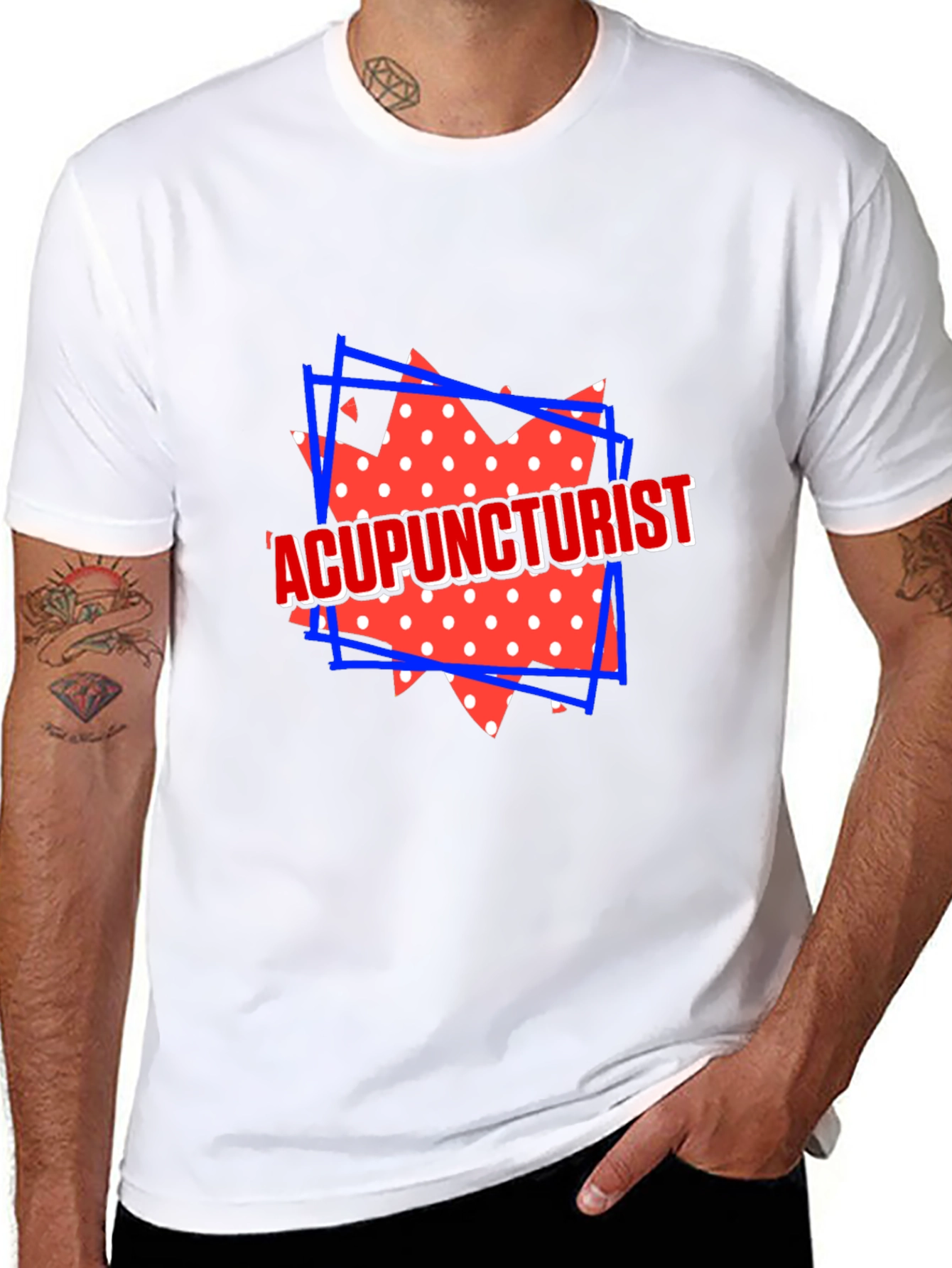 Acupuncturist Graphic Tee - Novelty Design Shirt