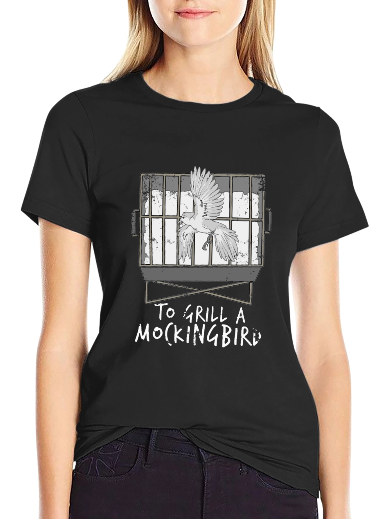 To Grill a Mockingbird Graphic T-Shirt