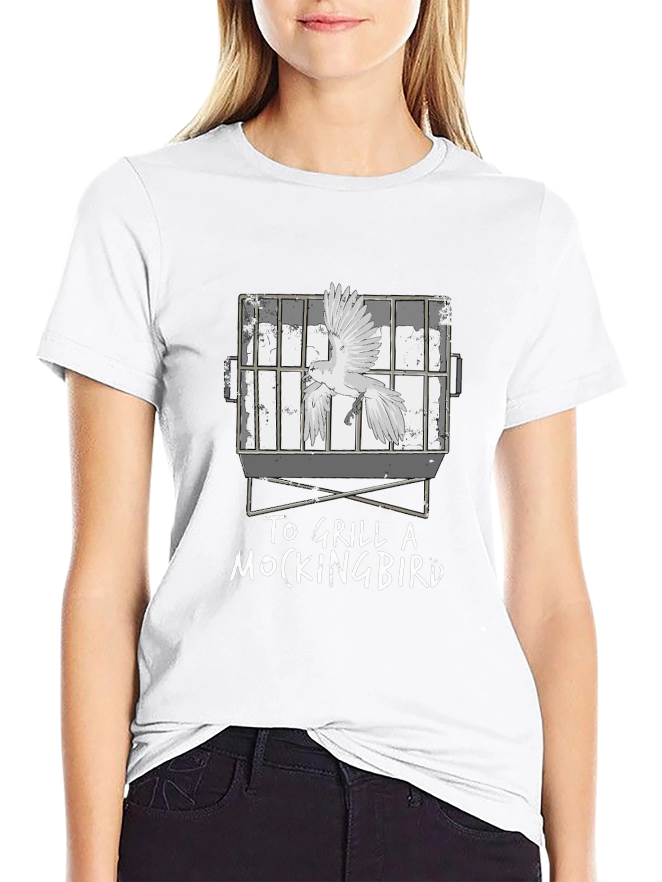 To Grill a Mockingbird Graphic T-Shirt