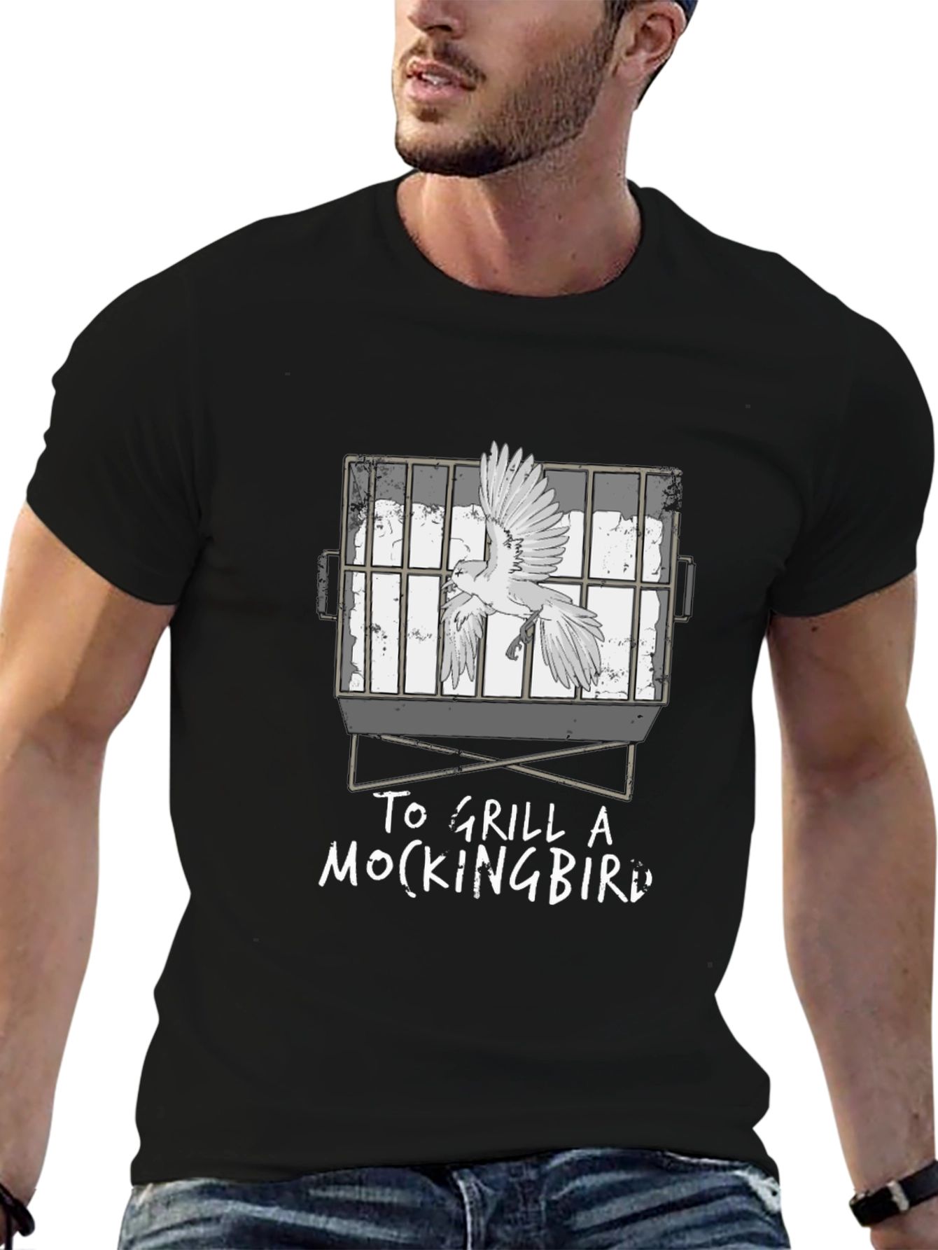 To Grill a Mockingbird Graphic T-Shirt