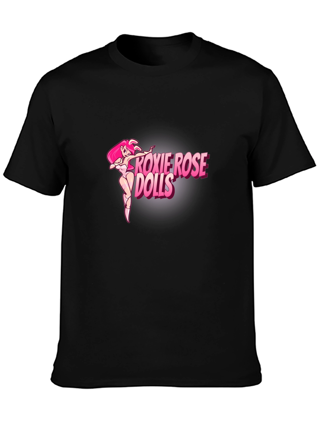 Roxie Rose Dolls Black T-Shirt