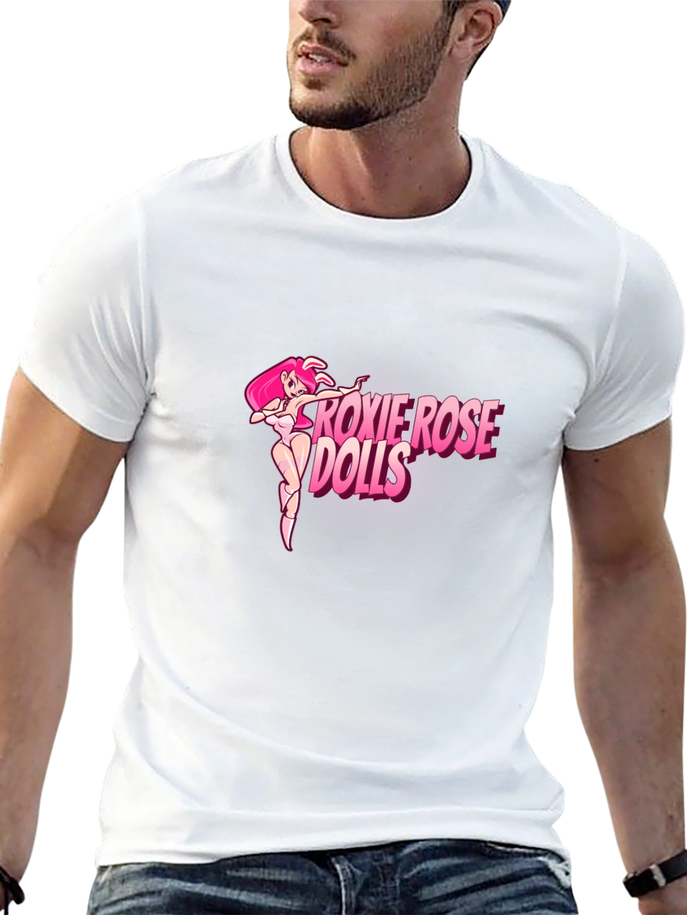 Roxie Rose Dolls Black T-Shirt
