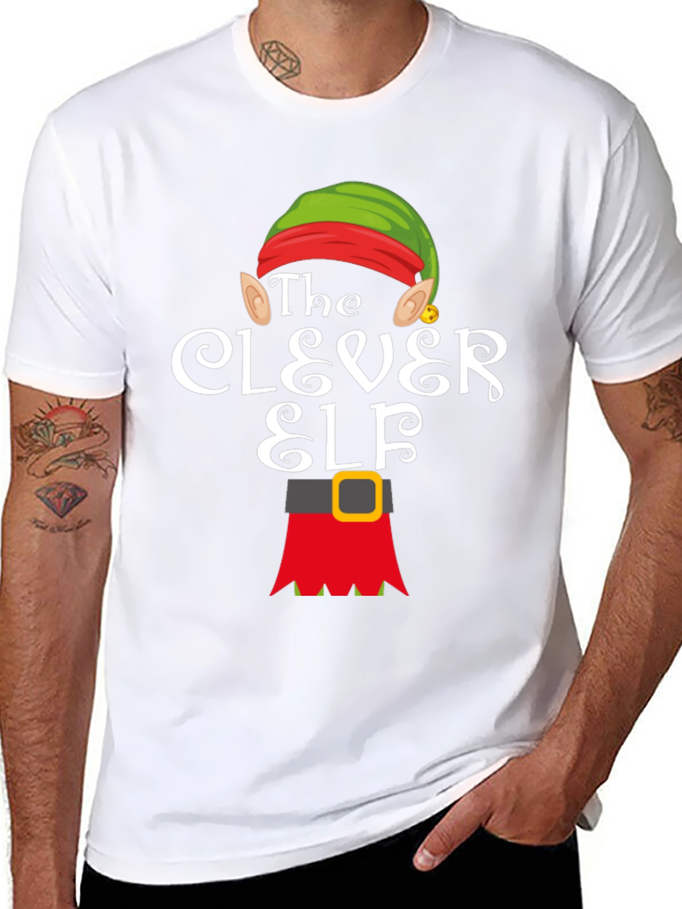 The Clever Elf Christmas T-Shirt