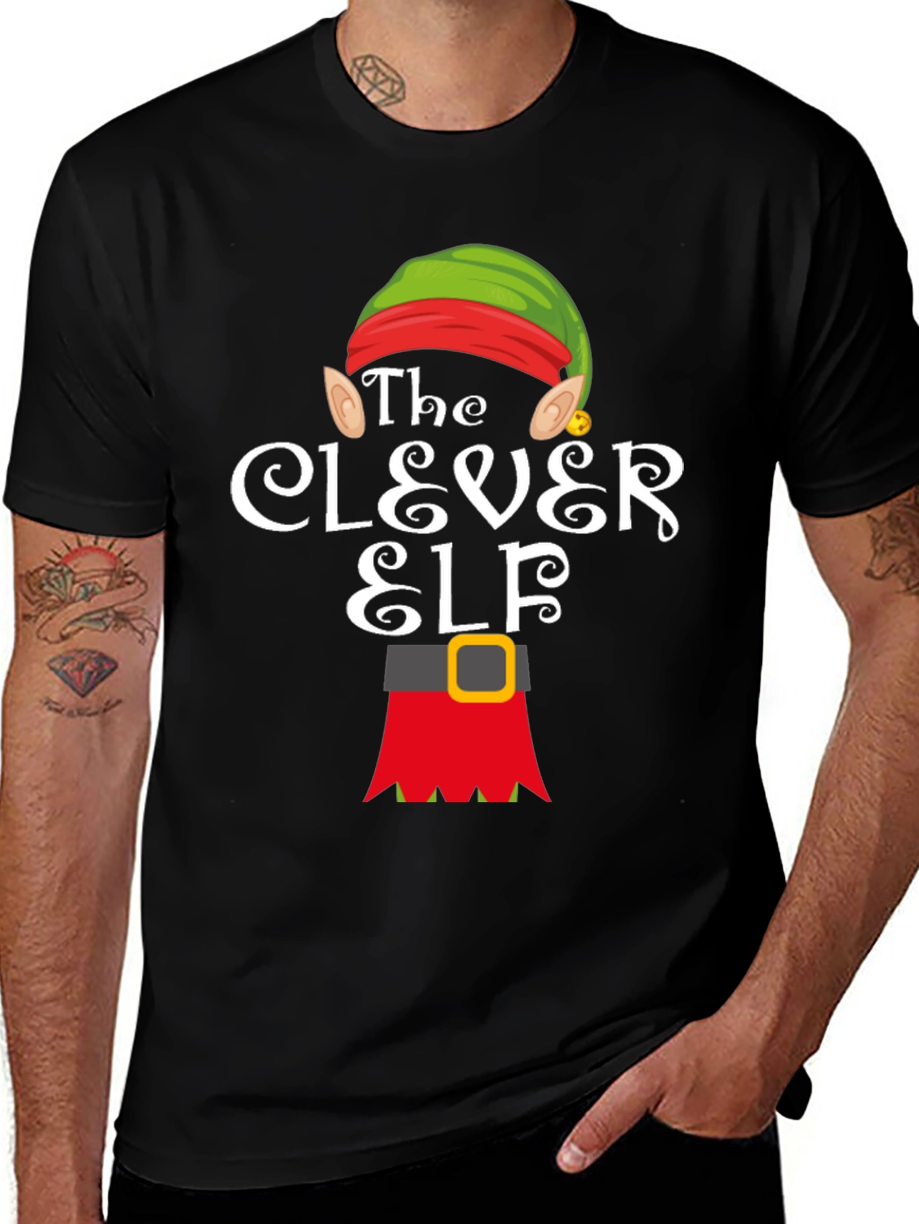 The Clever Elf Christmas T-Shirt