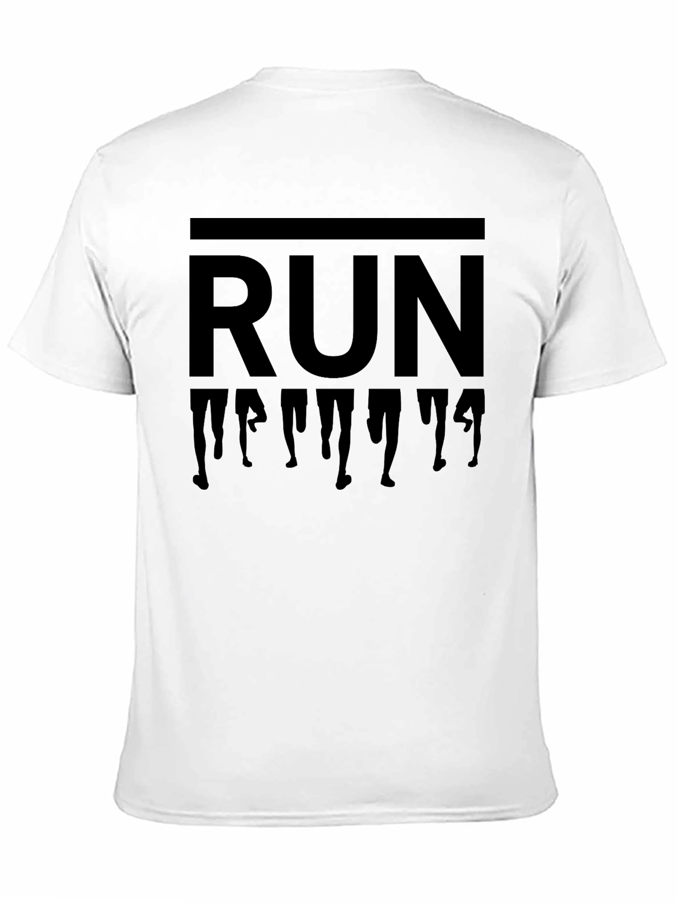Black Run T-Shirt | Mens Activewear