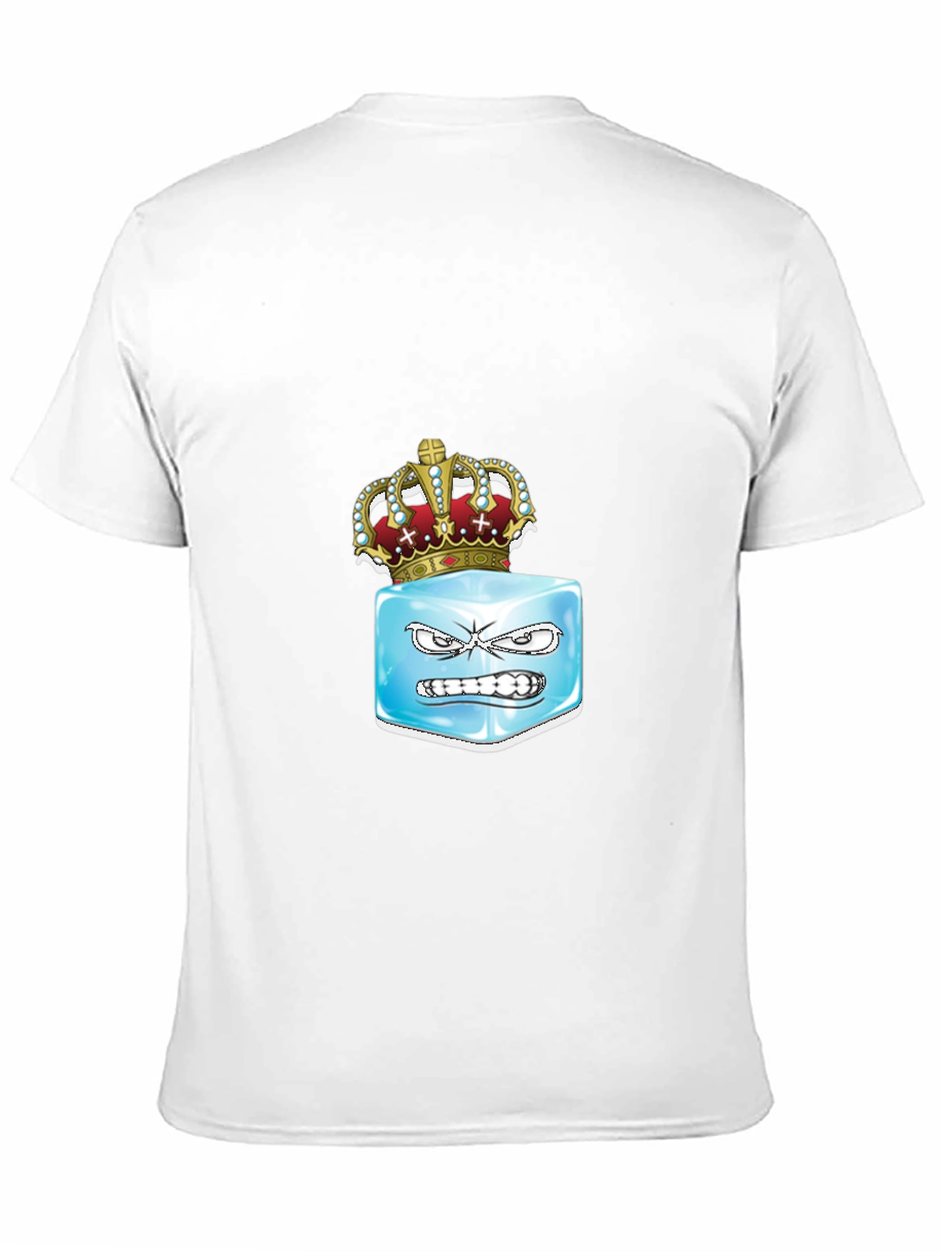 Iced Crown Graphic T-Shirt - Cool Design