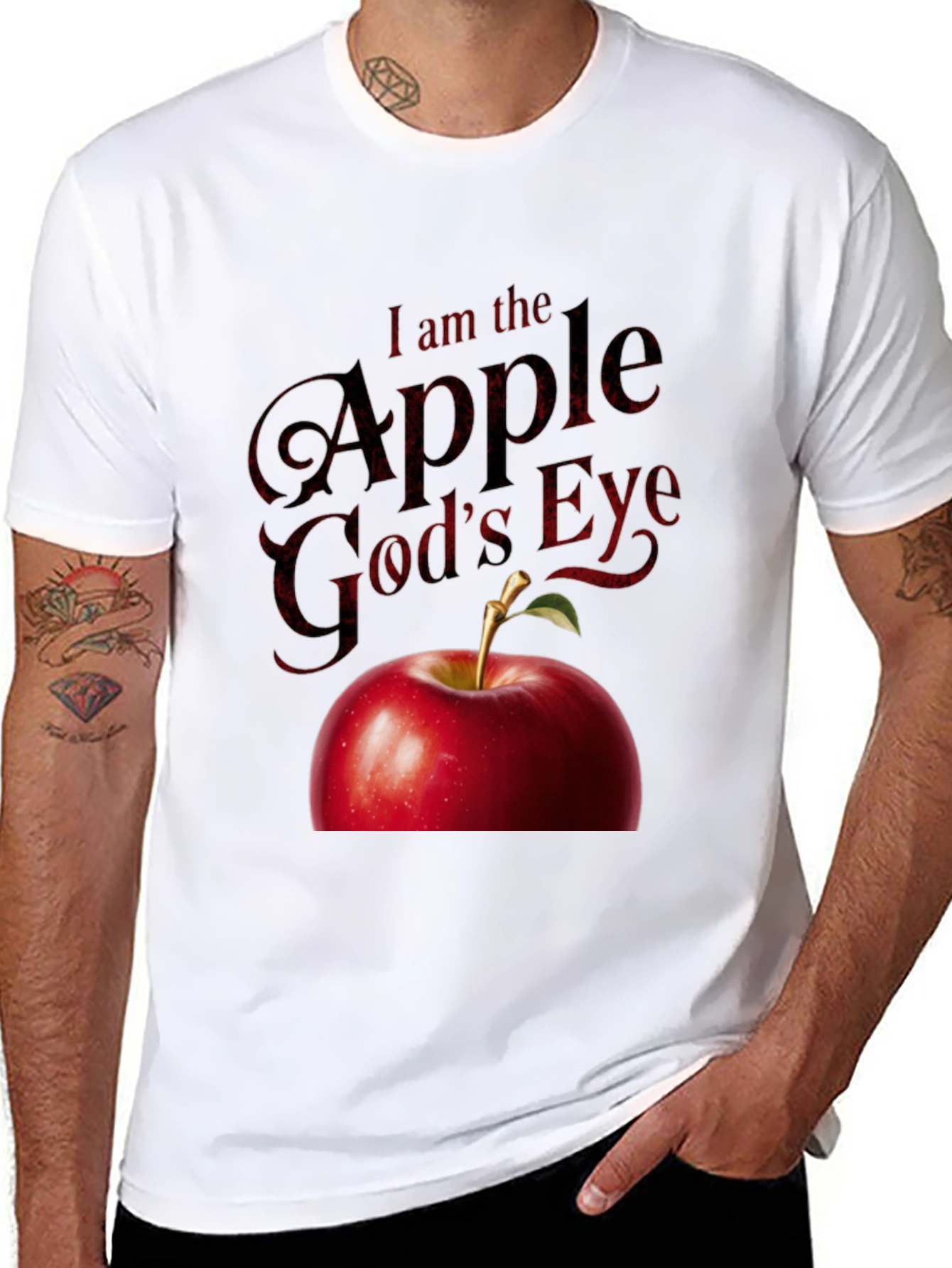 I Am The Apple Gods Eye Graphic Tee